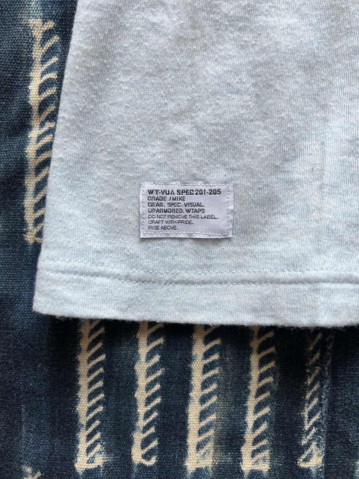 Wtaps Wtaps Rise Above Ringer Tee 2008ss Size US M / EU 48-50 / 2 - 9 Thumbnail