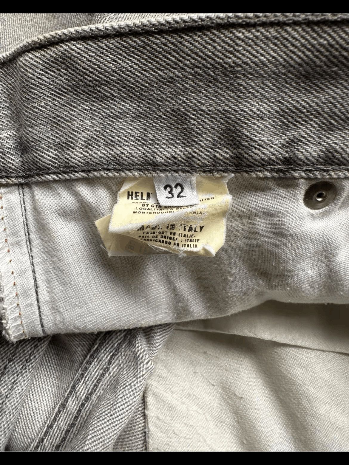 Helmut Lang Helmut Lang Helmut Lang 1999 Classic Cut Denim-2506 Size US 32 / EU 48 - 8 Thumbnail