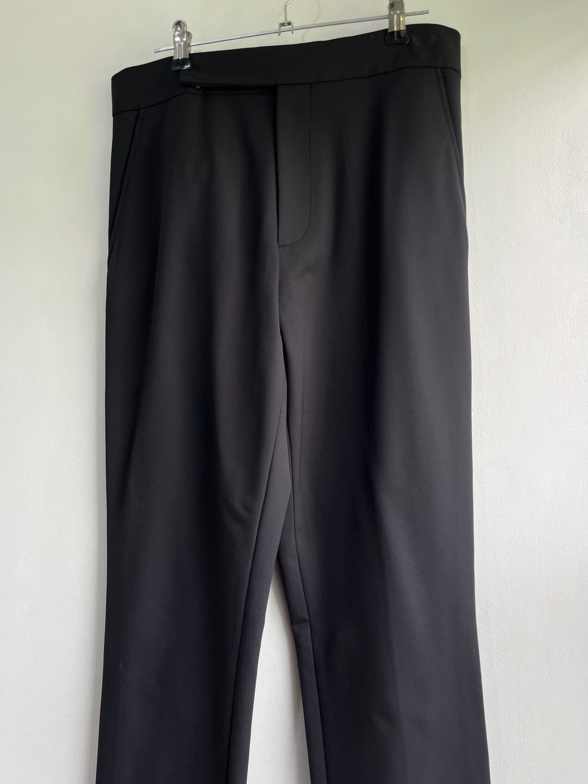 Celine SAMPLE Piece Lightweight Stretch Nylon Slim-Fit Pants. Size 26" / US 2 / IT 38 - 4 Thumbnail