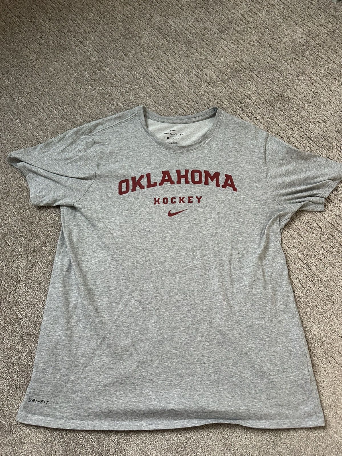 Nike Nike Oklahoma Hockey Shirt Size US XL / EU 56 / 4 - 1 Thumbnail