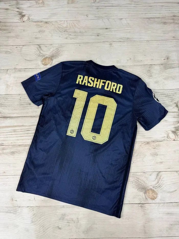 Adidas Adidas Manchester United 2018 2019 Rashford #10 Third Jersey Size US M / EU 48-50 / 2 - 13 Thumbnail