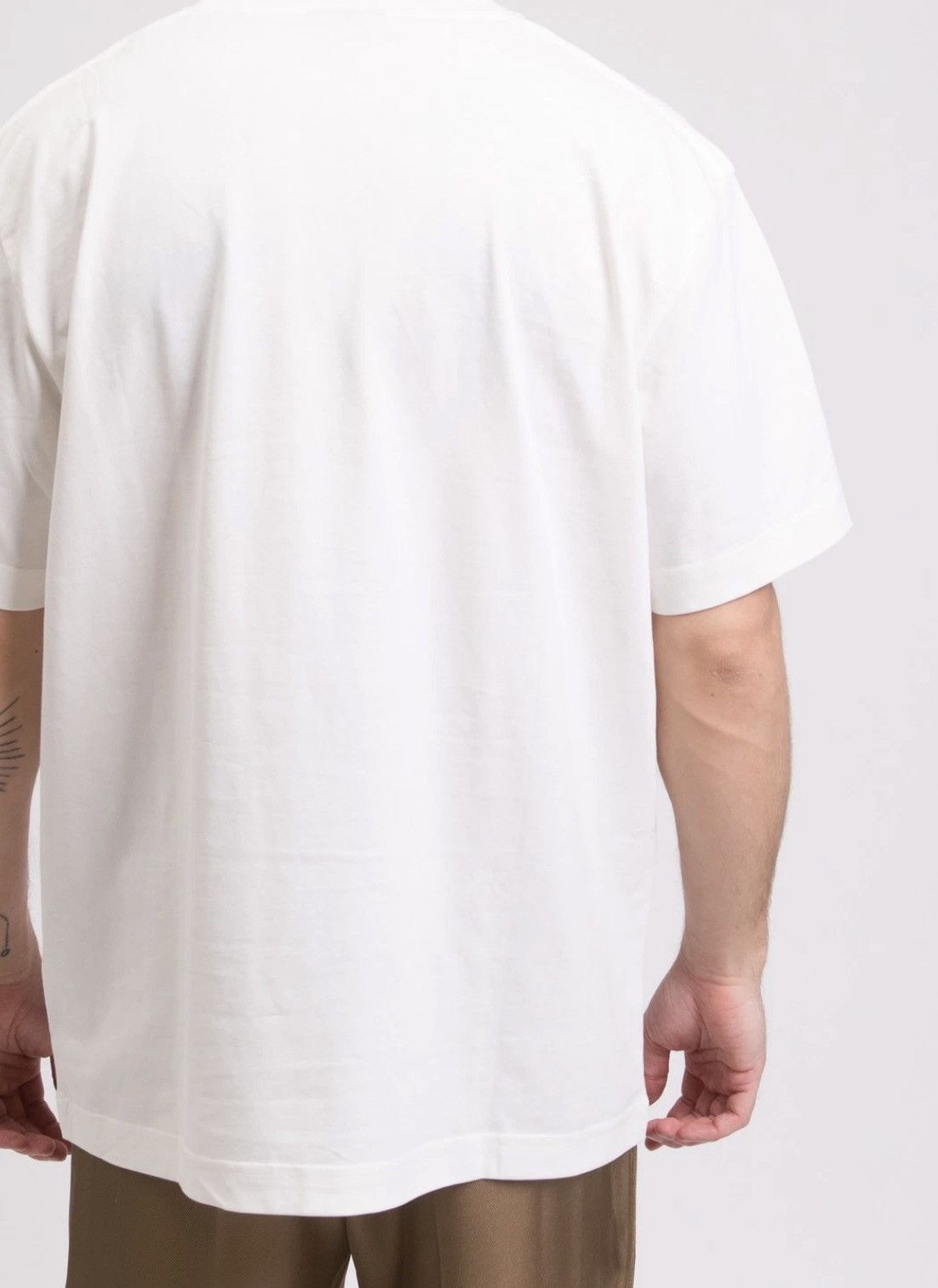 Missoni Missoni Knit Panel T-Shirt L white $500 Size US L / EU 52-54 / 3 - 3 Thumbnail