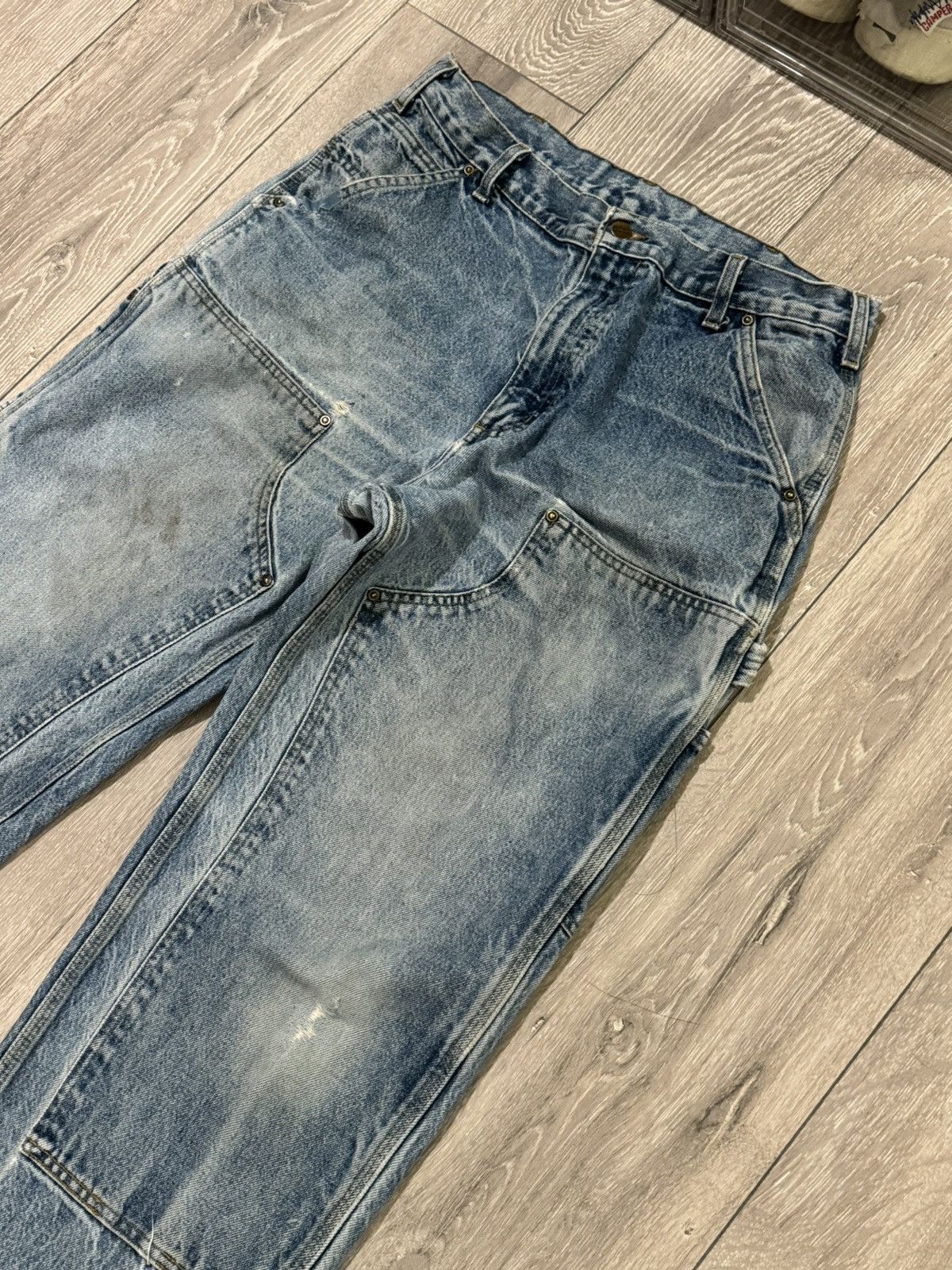 Carhartt × Vintage Carhartt Double Knee Denim Pants Size US 34 / EU 50 - 3 Thumbnail