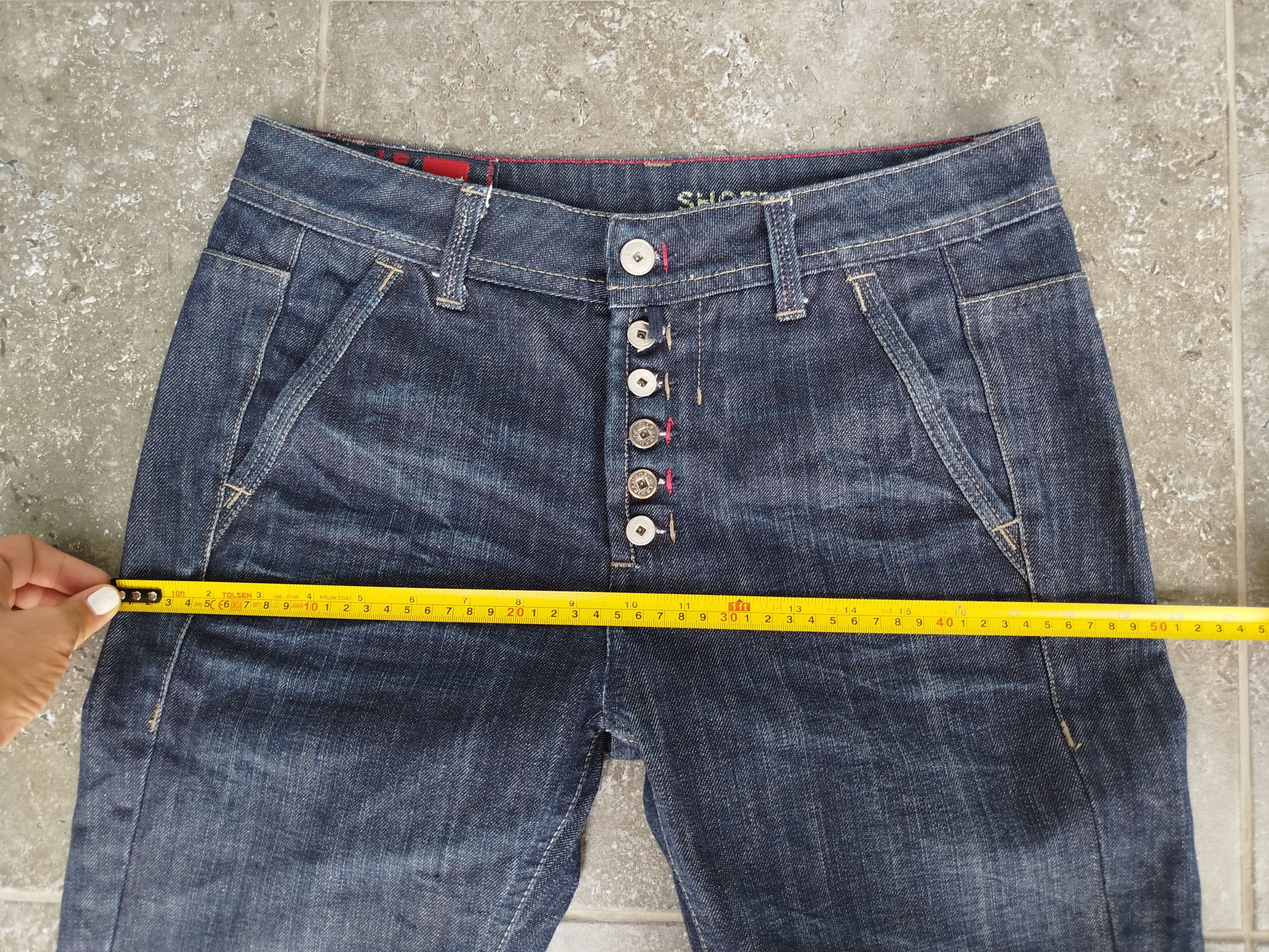 Marithe + Francois Girbaud Jeans Capri Boyfriend Demin Vintage Y2K Size 27/S Size 27" / US 4 / IT 40 - 10 Thumbnail