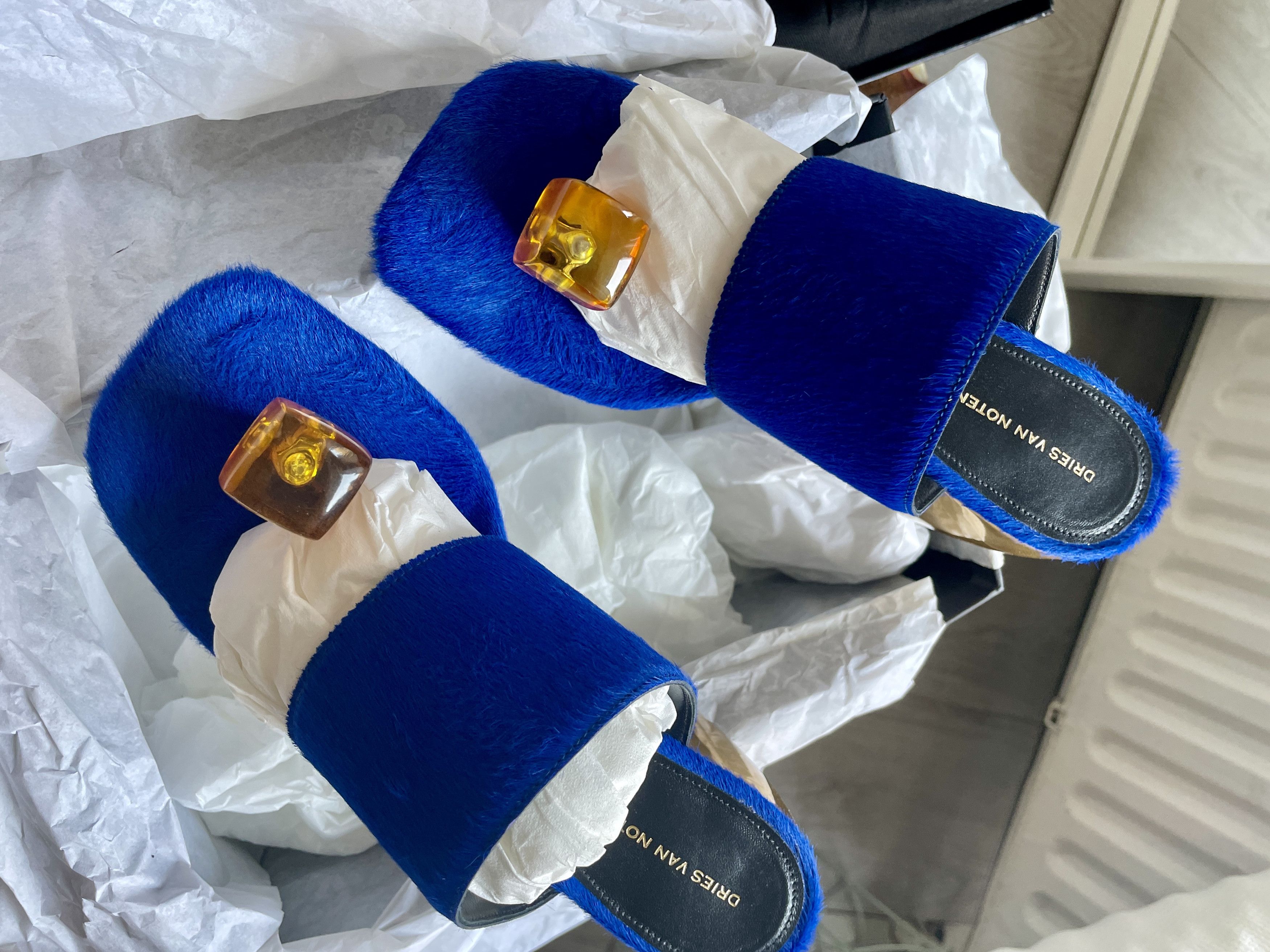 Dries Van Noten Dries Van Noten Embellished Mules/Sandals Size US 6 / IT 36 - 4 Thumbnail