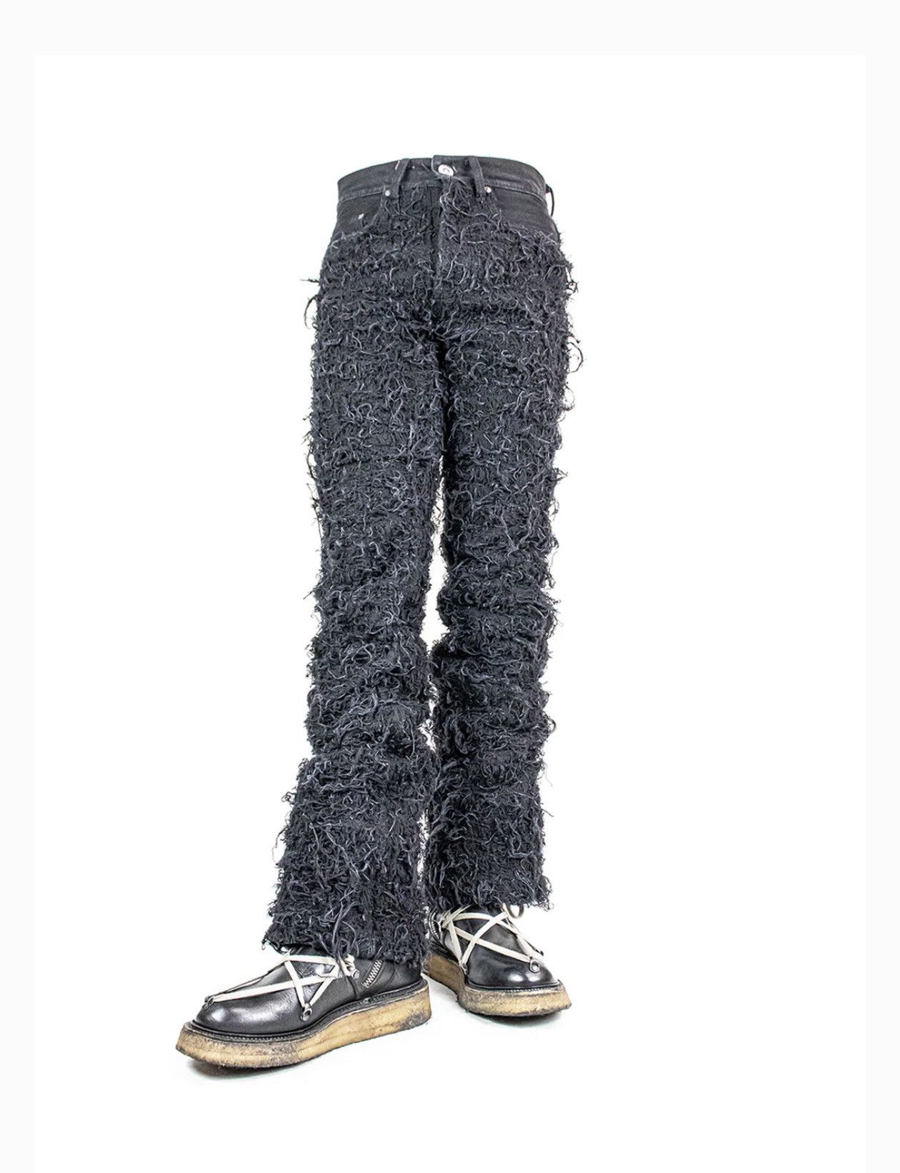 Paradoxe Paris PARADOXE PARIS RICK OWENS FLARED DENIM Size US 32 / EU 48 - 1 Thumbnail