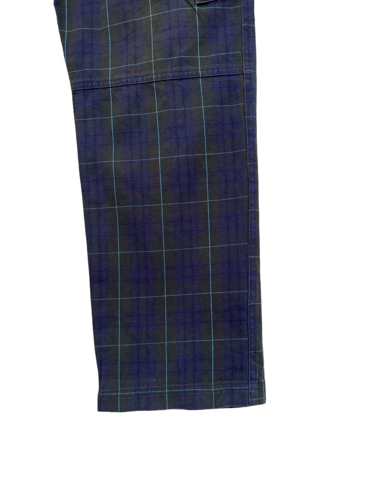 Designer Vintage MADPAGER Japan Plaid Pocket Cargo Trouser Pant Size US 32 / EU 48 - 20 Thumbnail
