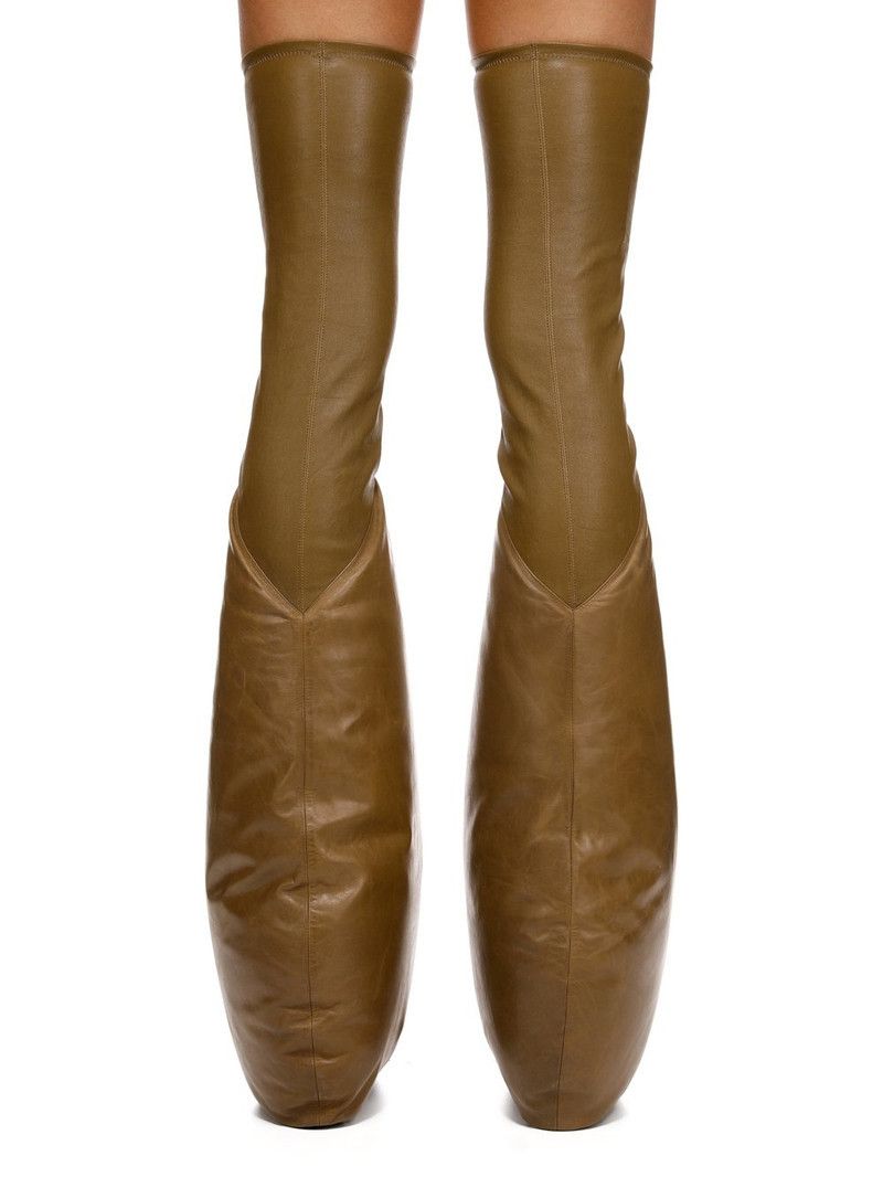 Rick Owens o1y0126 Boots in Light Brown Size US 7 / IT 37 - 4 Thumbnail