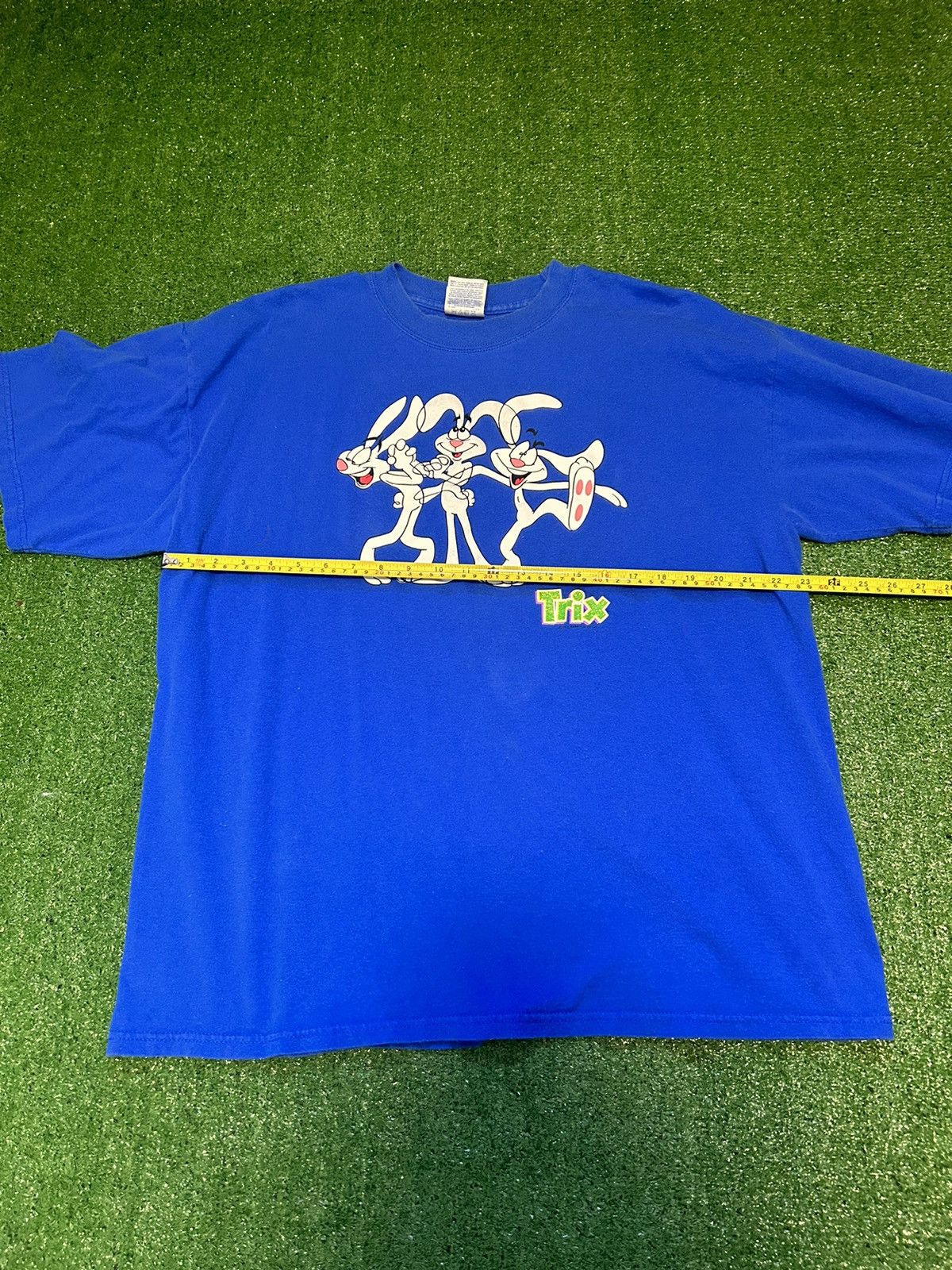 Cartoon Network × Vintage Vintage Trix shirt Size US XL / EU 56 / 4 - 4 Thumbnail