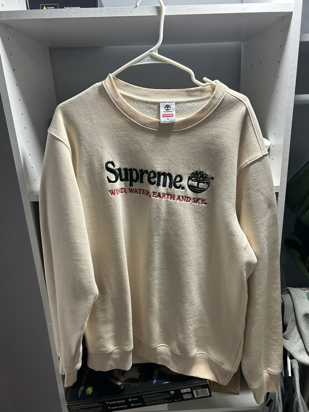 Supreme Timberland Crewneck (SS20) - $148