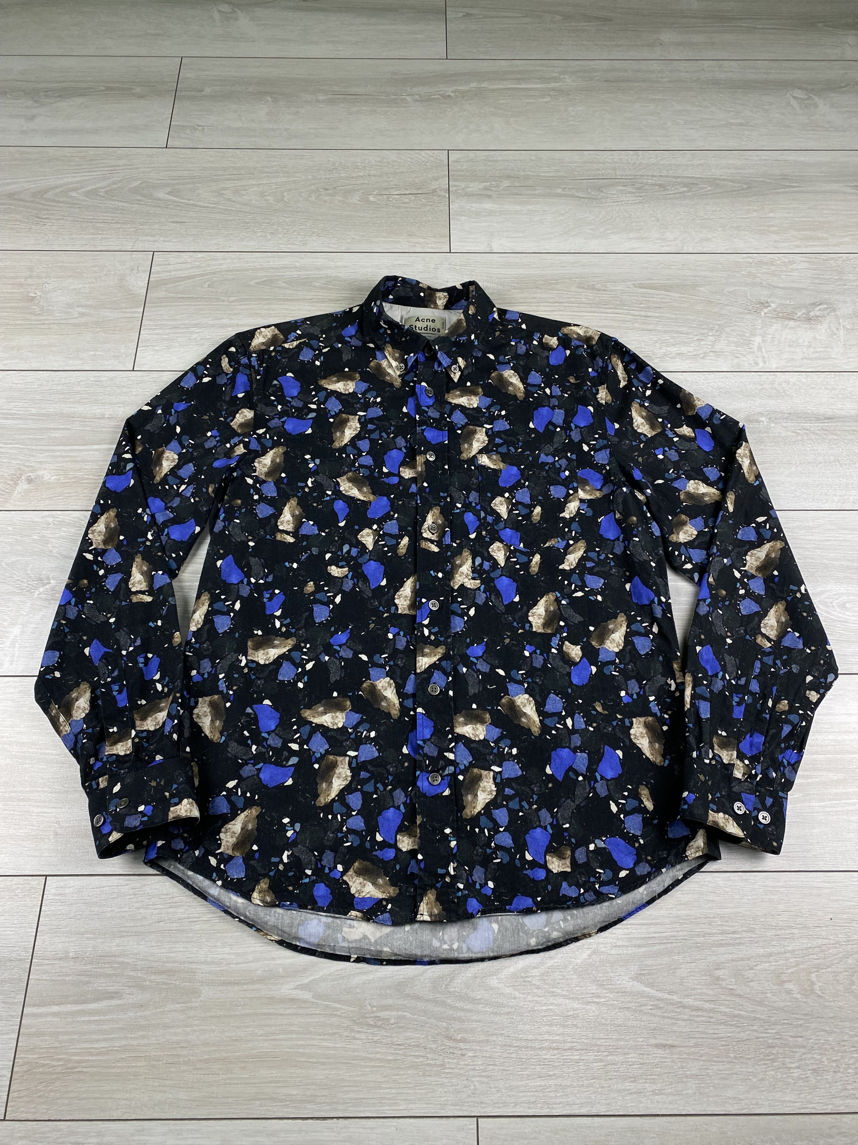 Acne Studios × Vintage Acne Studios insherwood print aw14 shirt size 50 Size US M / EU 48-50 / 2 - 4 Thumbnail