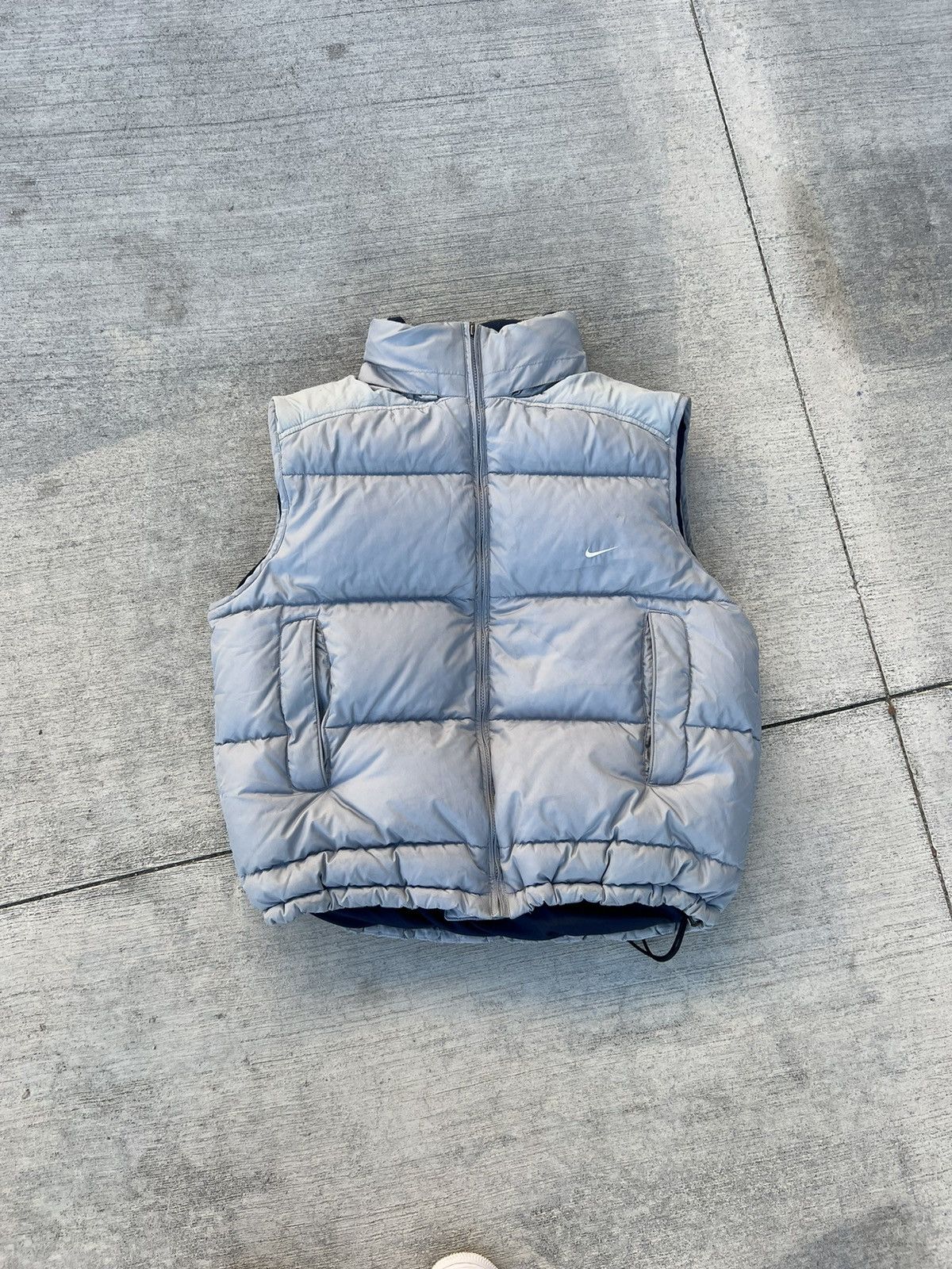 Nike 90s Vintage Nike Puffer Down Vest Size US L / EU 52-54 / 3 - 9 Thumbnail