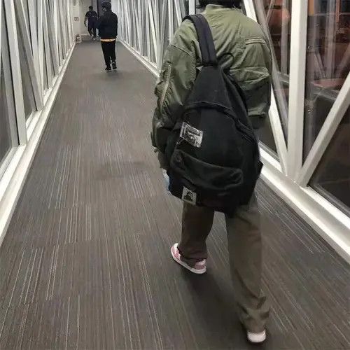 Japanese Brand × Unowned Bag Gray patchwork backpack Size ONE SIZE - 2 Thumbnail