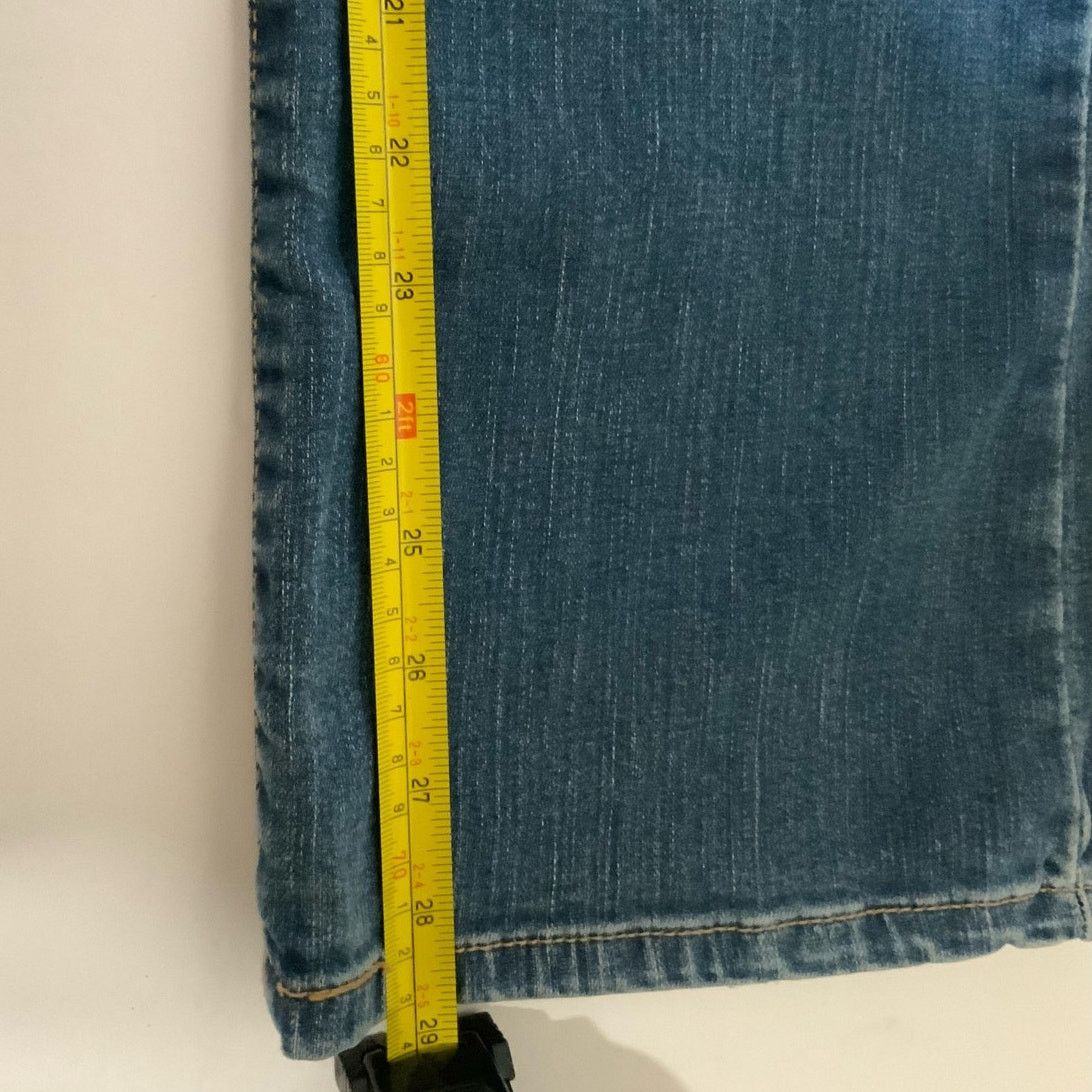 Unknown London Levi Strauss Co 512 Perfectly Slimming Boot Cut Denim Jeans Size 27" / US 4 / IT 40 - 6 Thumbnail