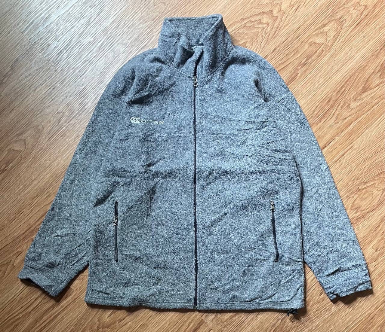 Canterbury of New Zealand × Vintage Vintage Sweater Fleece Full Zipper Size US XL / EU 56 / 4 - 1 Thumbnail
