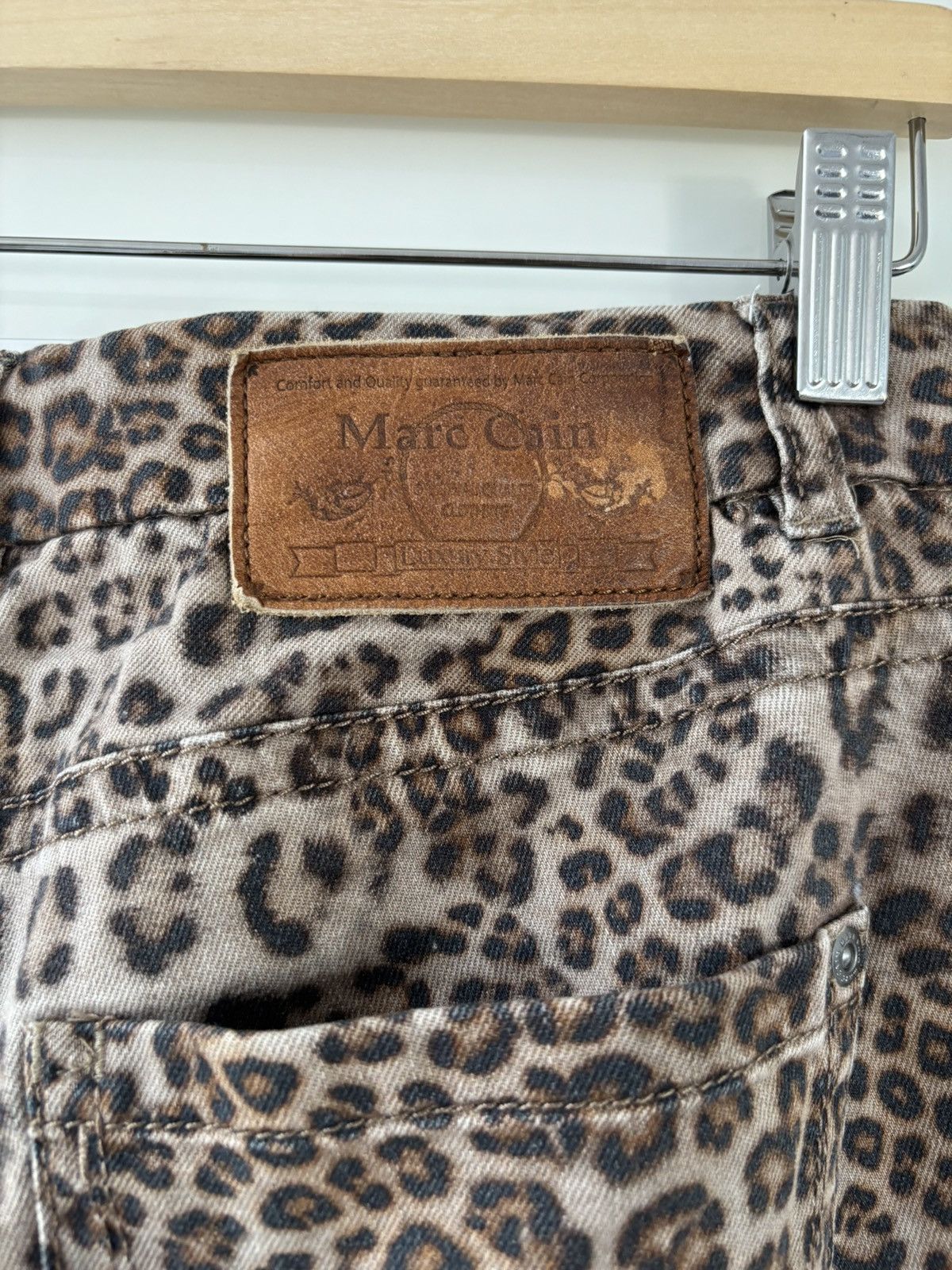 Designer Leopard print jeans M glamour Size 30" / US 8 / IT 44 - 7 Thumbnail