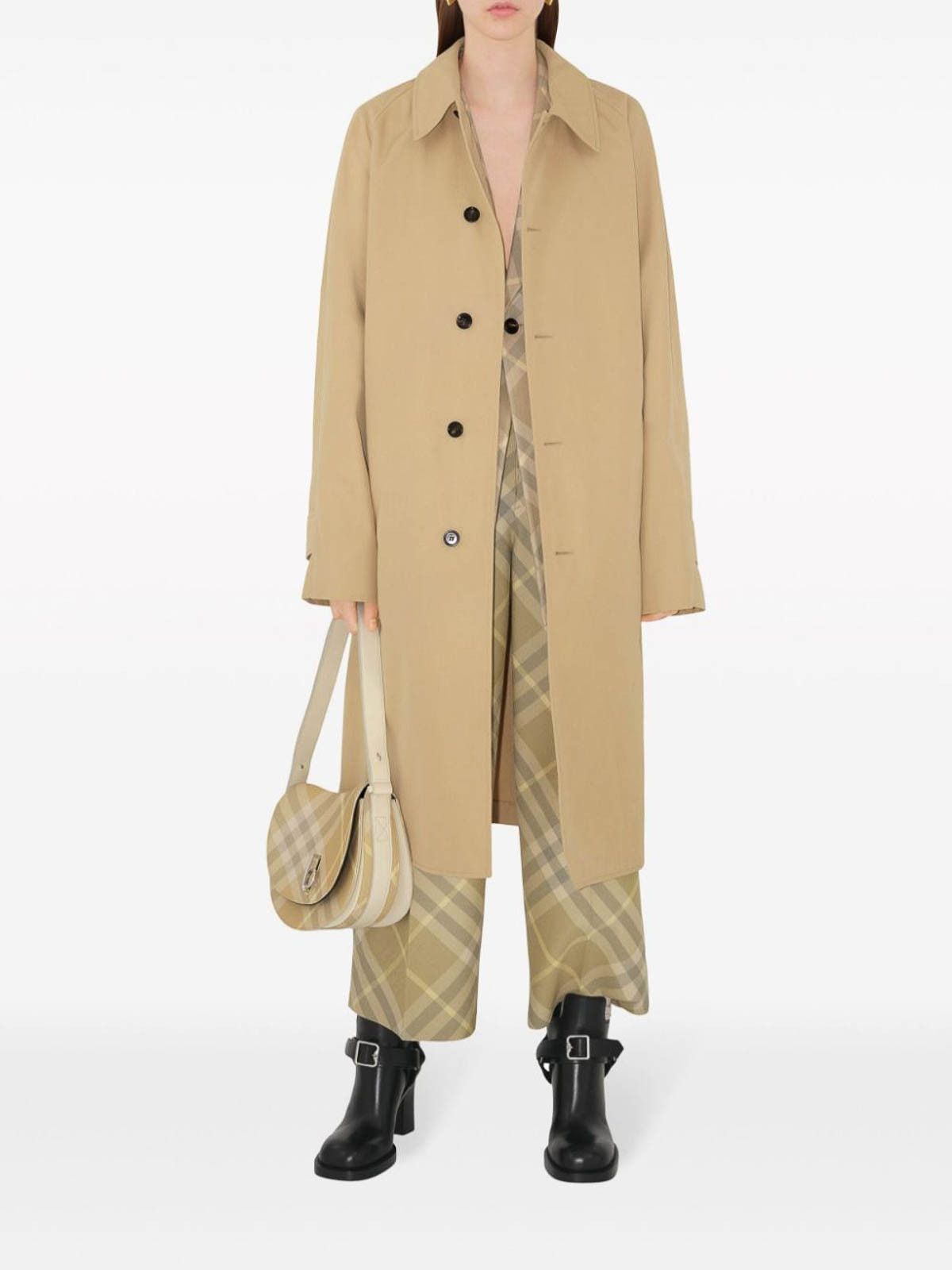 Burberry o1w1db10326 Checked Wool Trousers in Multicolor Size 27" / US 4 / IT 40 - 6 Thumbnail