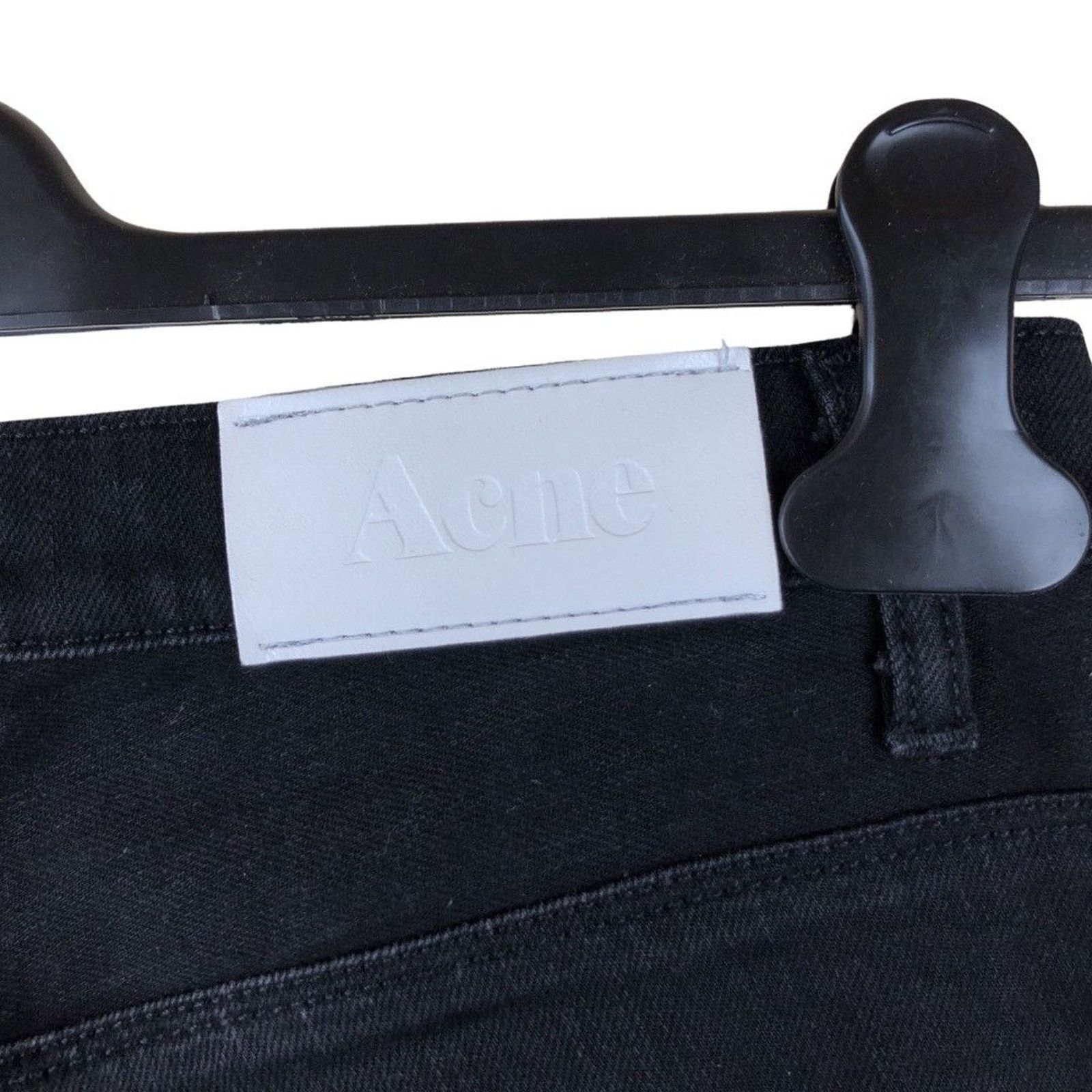 Acne Studios Acne Jeans Max Cash Black Size US 29 - 6 Thumbnail