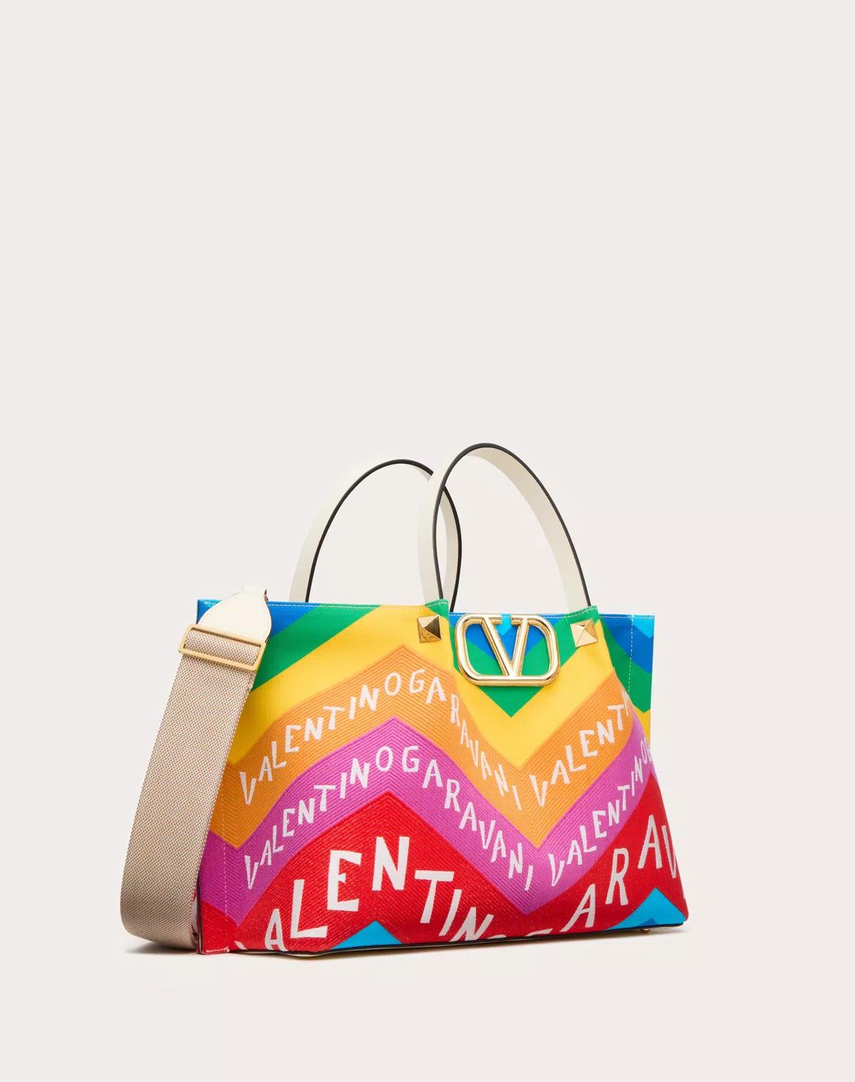 Valentino o1s1wg110625 Size:OS/Escape Medium Shoping Bag in Multicolor Size ONE SIZE - 2 Thumbnail