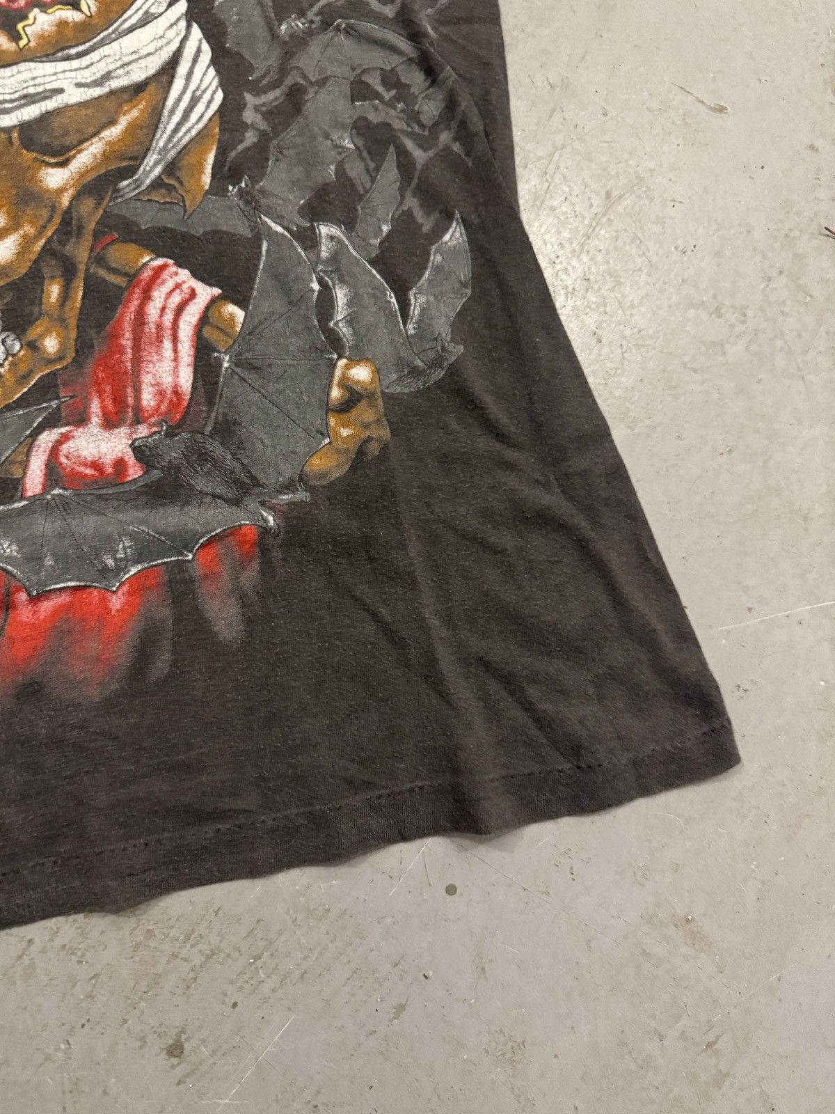 Band Tees × Metallica × Vintage *RARE* METALLICA AOP VINTAGE 90s MERCHANDISING SKULL BAT Size US L / EU 52-54 / 3 - 4 Thumbnail