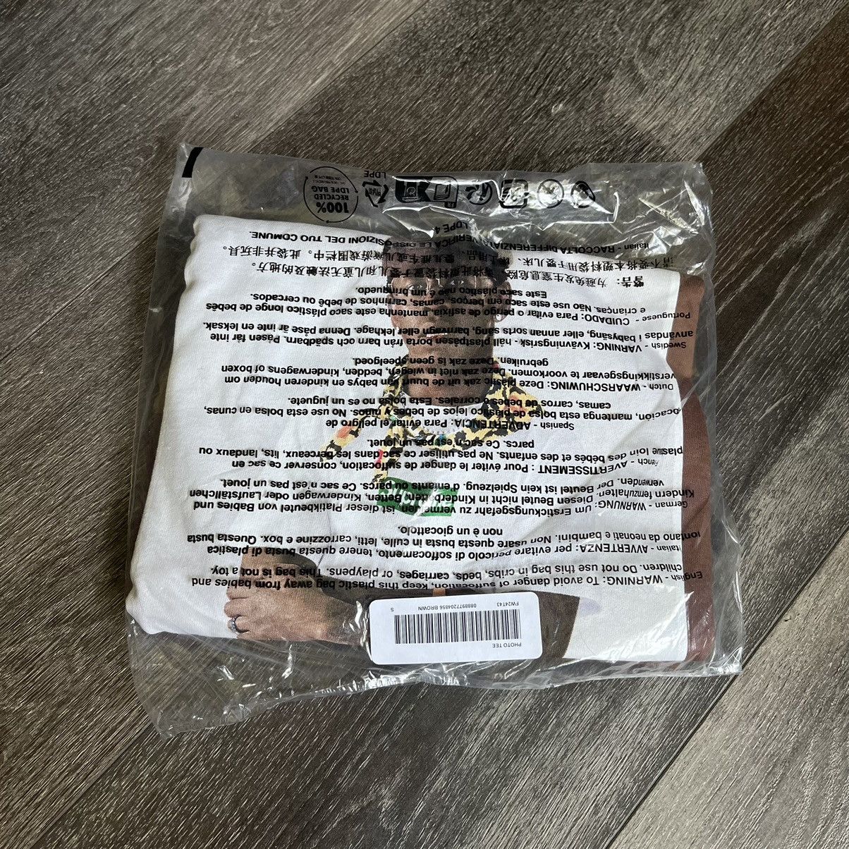 Supreme Supreme Tyler the Creator Photo Tee Shirt Brown FW24 Size US S / EU 44-46 / 1 - 3 Thumbnail