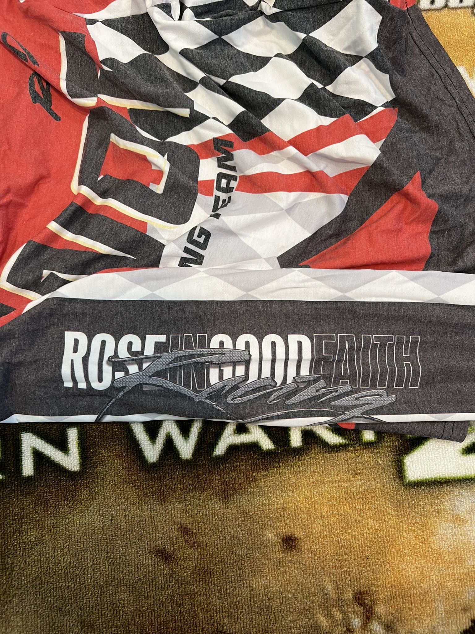 Rap Tees $not 'Red' Track Jersey Size US L / EU 52-54 / 3 - 4 Thumbnail