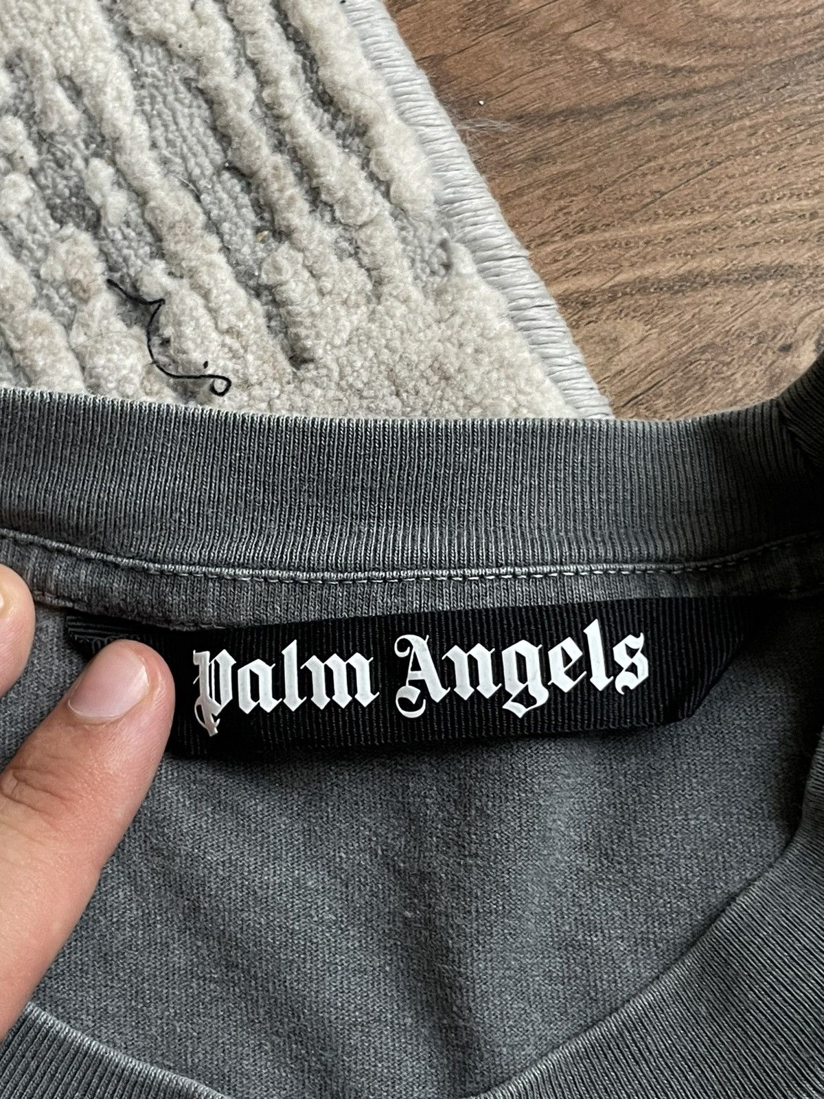 Palm Angels PALM ANGELS Tonal Palm Tree-Print T-Shirt Size US M / EU 48-50 / 2 - 4 Thumbnail