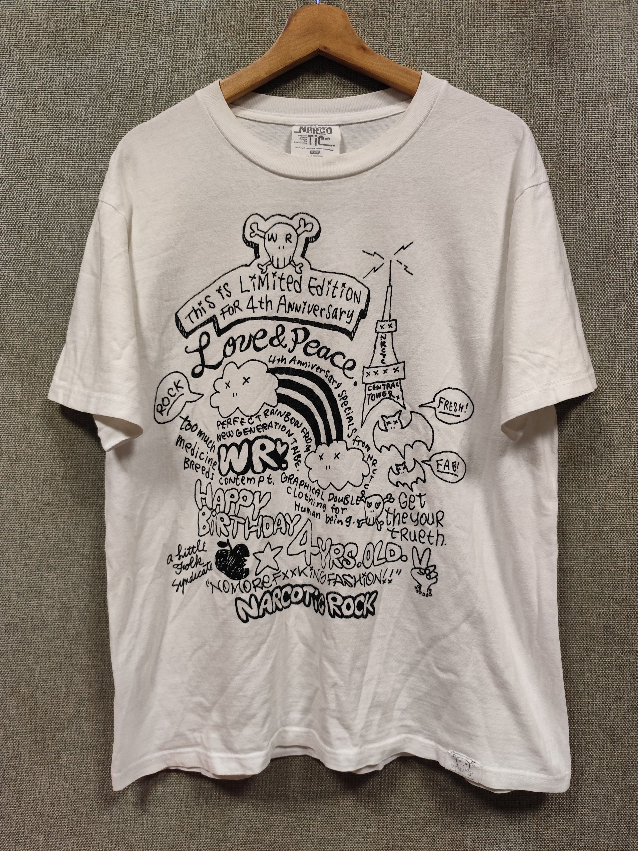 Narcotic GDC T shirt narcotic rock limited edition 4th anniversary Size US L / EU 52-54 / 3 - 1 Thumbnail