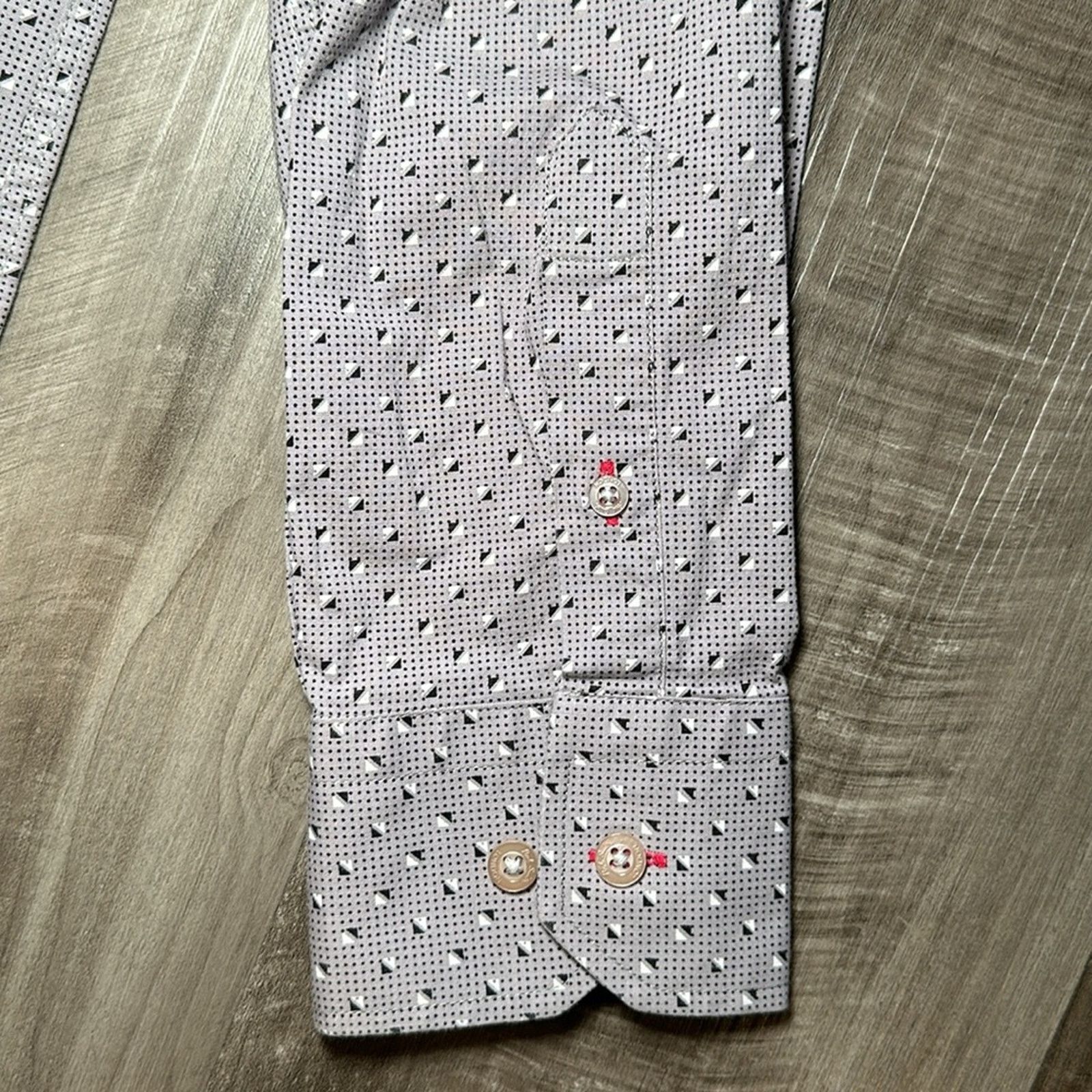 Paul Smith Paul Smith Long Sleeve Button Down - 17.5/44 Size US XL / EU 56 / 4 - 4 Thumbnail