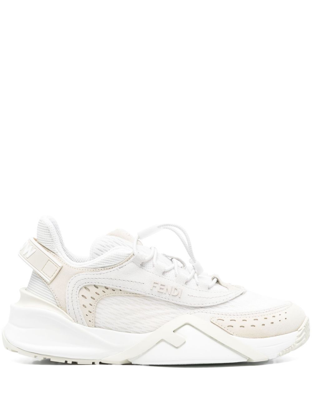 Fendi FENDI FLOW LEATHER SNEAKERS Size US 11 / IT 41 - 1 Thumbnail