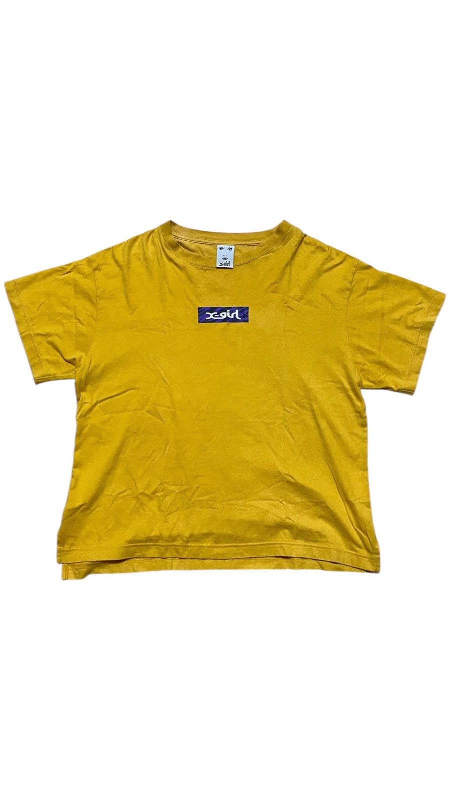 If Six Was Nine × Japanese Brand × Other 🔥Rare🔥 Y2K Skate X-Girl Tee Yellow Size US XL / EU 56 / 4 - 1 Thumbnail