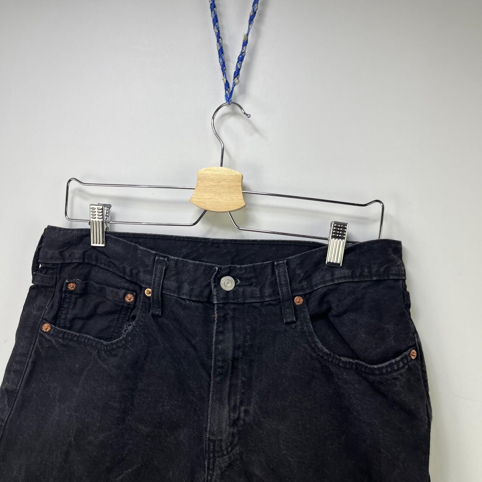 Levi's Vintage Levis Red Tab Black Jorts Jean Shorts 32 Size US 32 / EU 48 - 5 Thumbnail