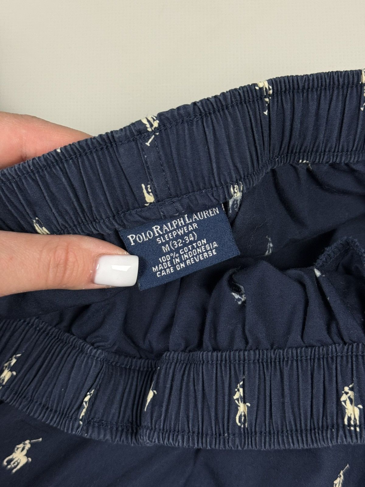 Polo Ralph Lauren Polo Ralph Lauren Sleepwear Monogram Multilogopants Trousers Size US 32 / EU 48 - 11 Thumbnail