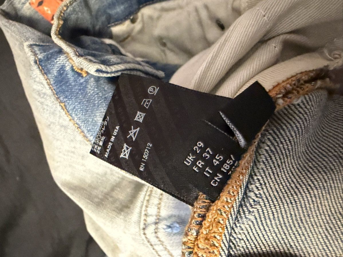 Amiri Amiri Jeans Orange patch Size US 29 - 3 Thumbnail
