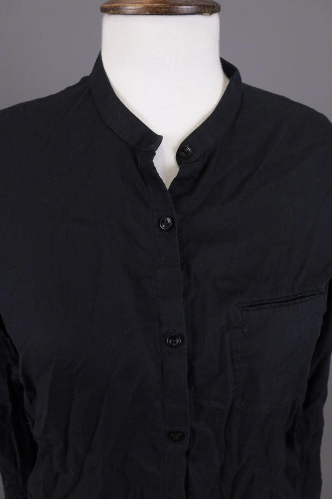 The Kooples The Kooples Black Lightweight Button Down Shirt Size S Size S / US 4 / IT 40 - 8 Thumbnail