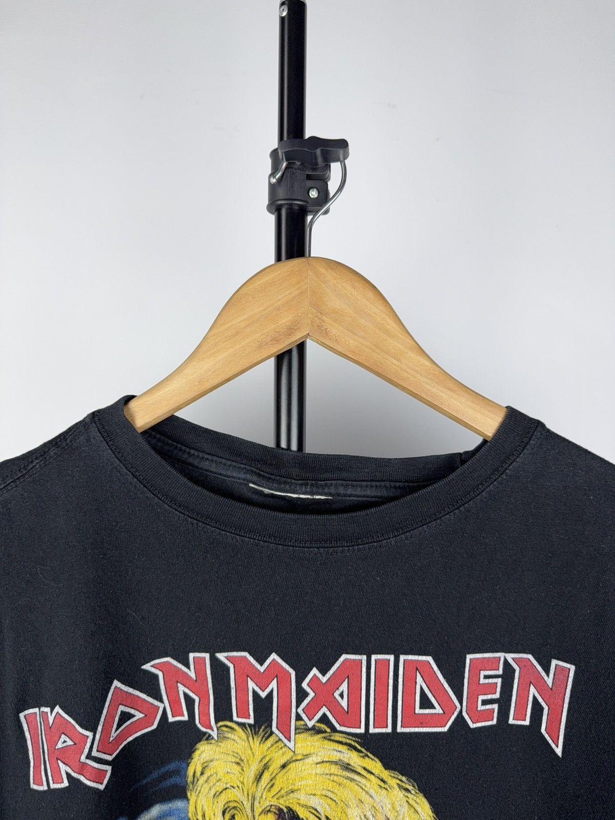 Band Tees × Iron Maiden × Vintage Vintage 00s Iron Maiden Rock Band Tee Shirt Size US M / EU 48-50 / 2 - 4 Thumbnail