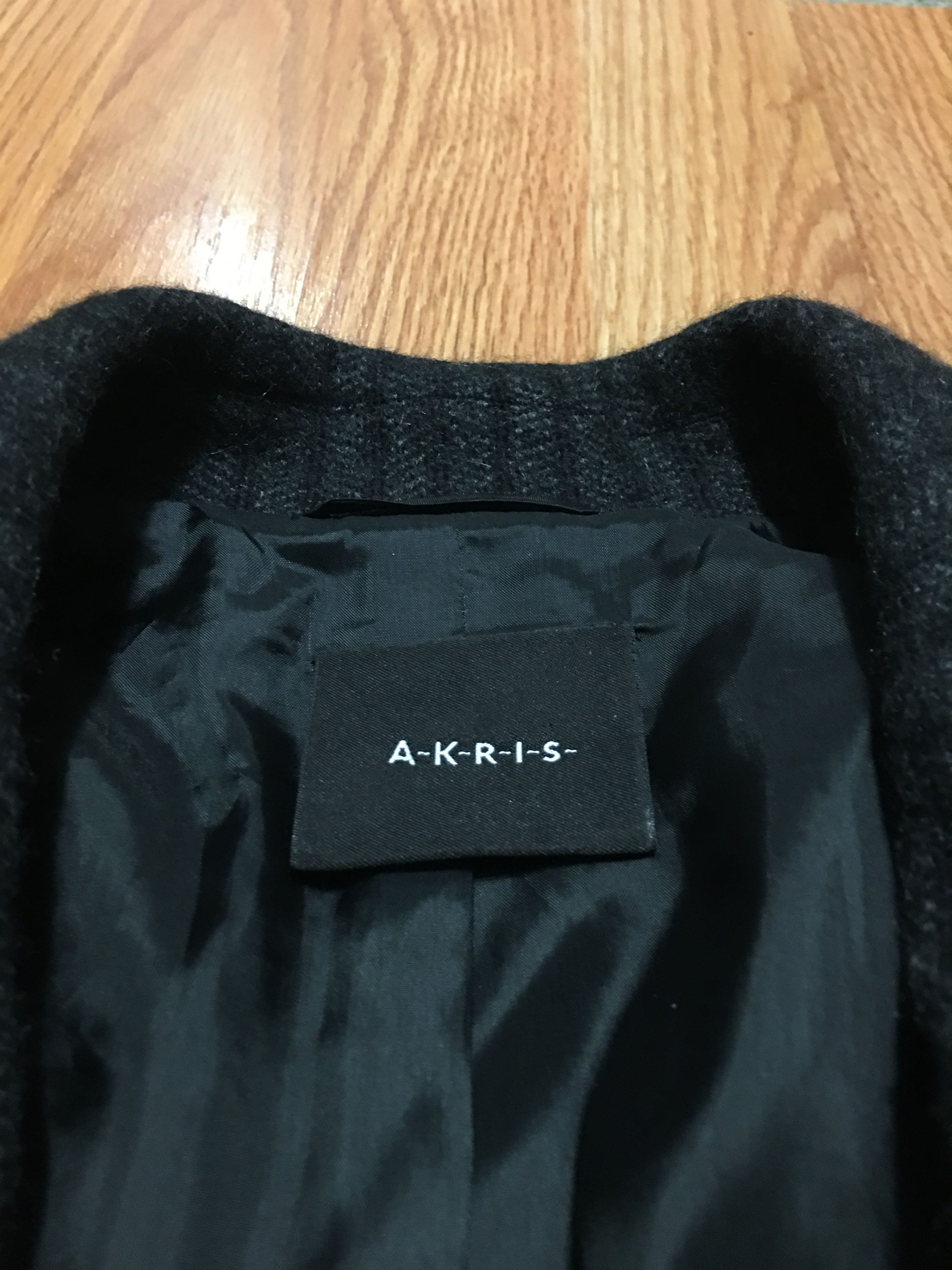 Akris AKRIS Cashmere Grey Striped Blazer Jacket EU44 US14 Size XL / US 12-14 / IT 48-50 - 8 Thumbnail