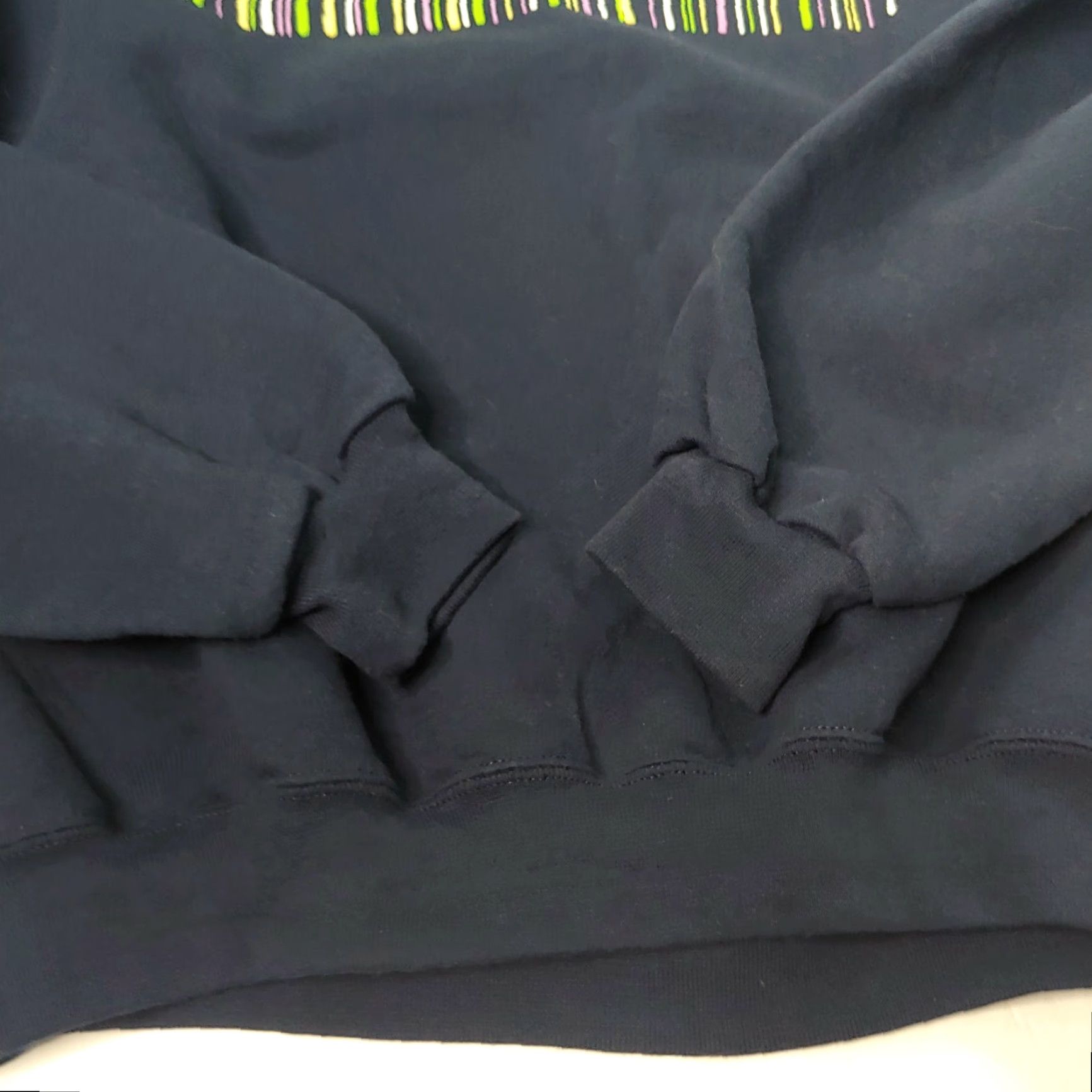 Jerzees VINTAGE 1990s Sweatshirt Women L Blue Butterfly Nature Cottagecore JERZEES Crew Neck Knit Pullover Size L / US 10 / IT 46 - 7 Thumbnail
