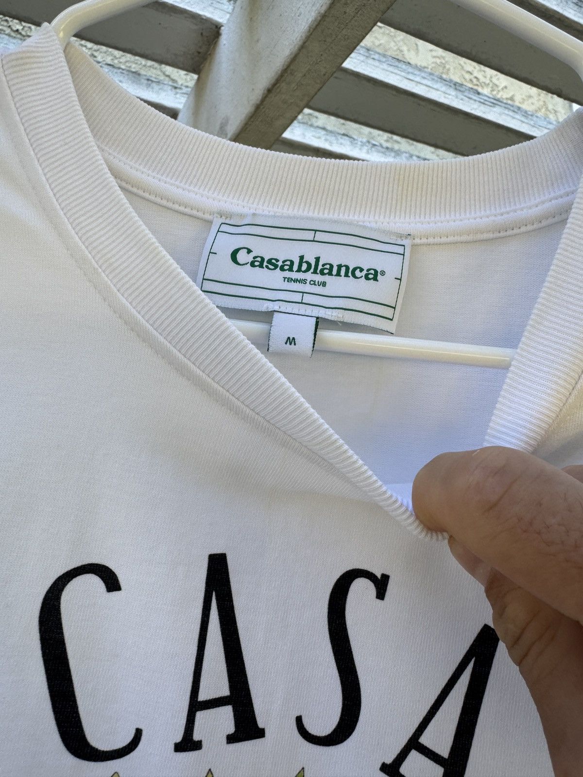 Casablanca Casablanca Casa Way design t shirt size M Size US M / EU 48-50 / 2 - 4 Thumbnail
