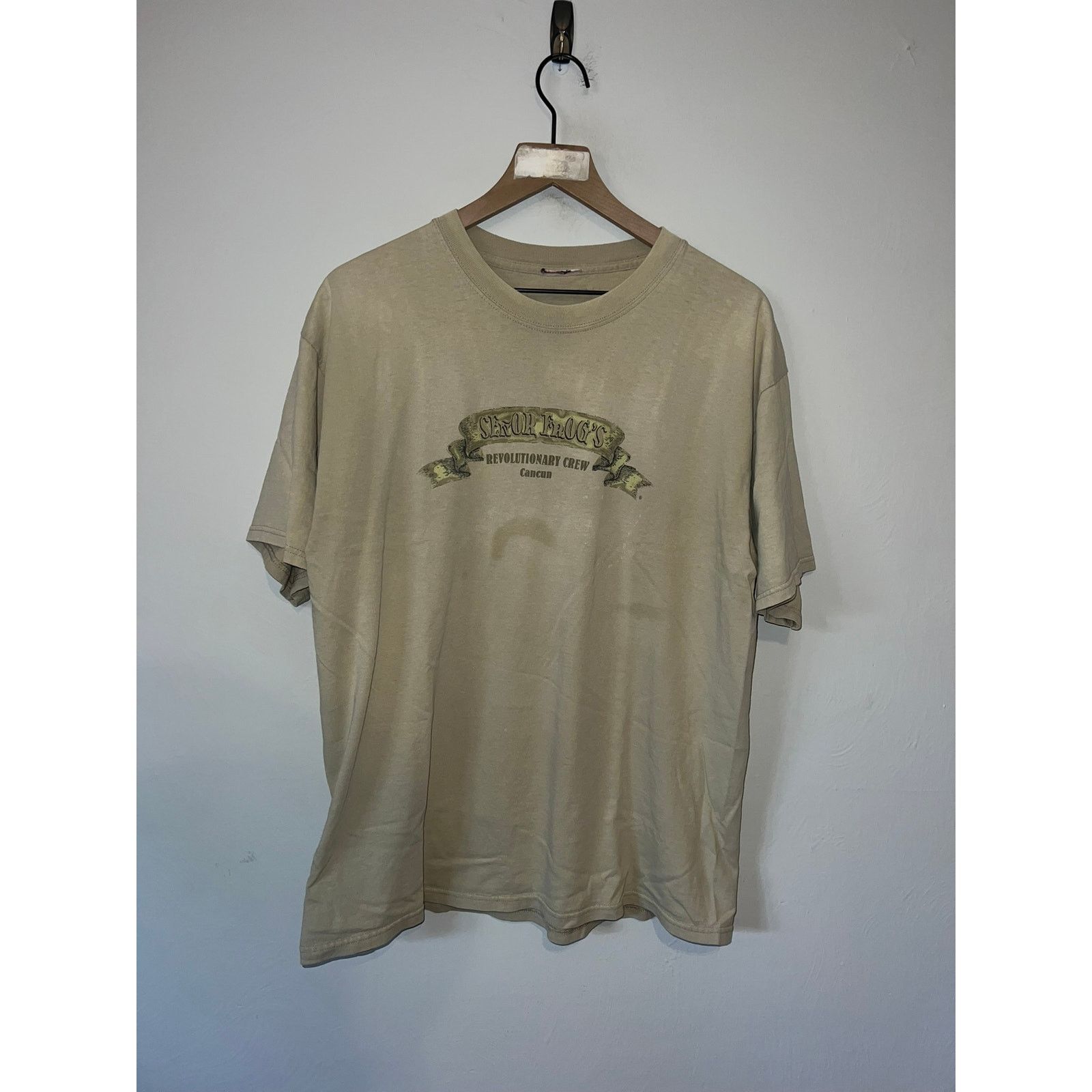 Vintage Vintage Senor Frogs Shirt Frogmiliano Zapata & Crew Stained Size US XL / EU 56 / 4 - 2 Thumbnail