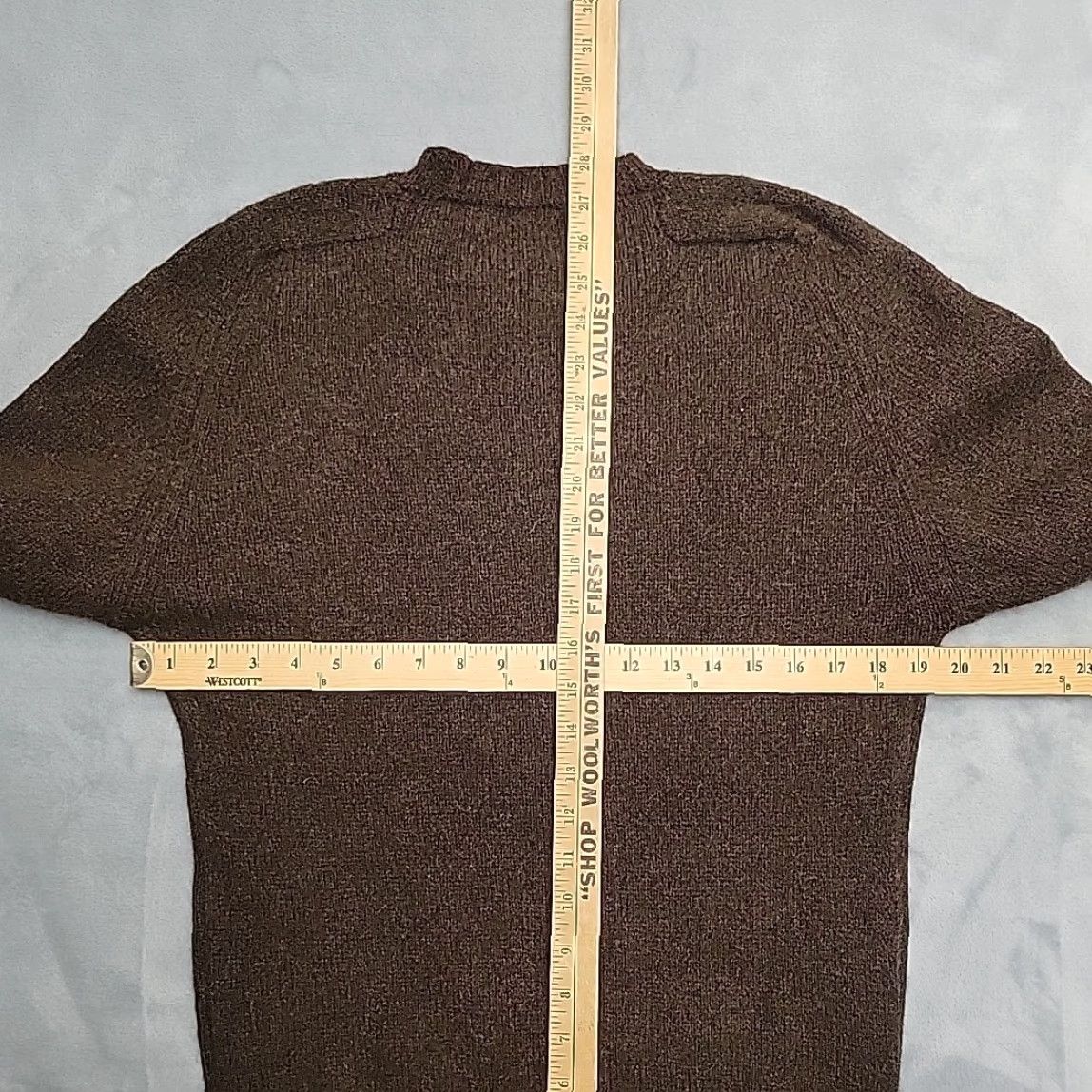 Vintage VINTAGE Revere Men Sweater Brown Crewneck Pullover Wool Grunge Grandpa Classic M Size US M / EU 48-50 / 2 - 8 Thumbnail