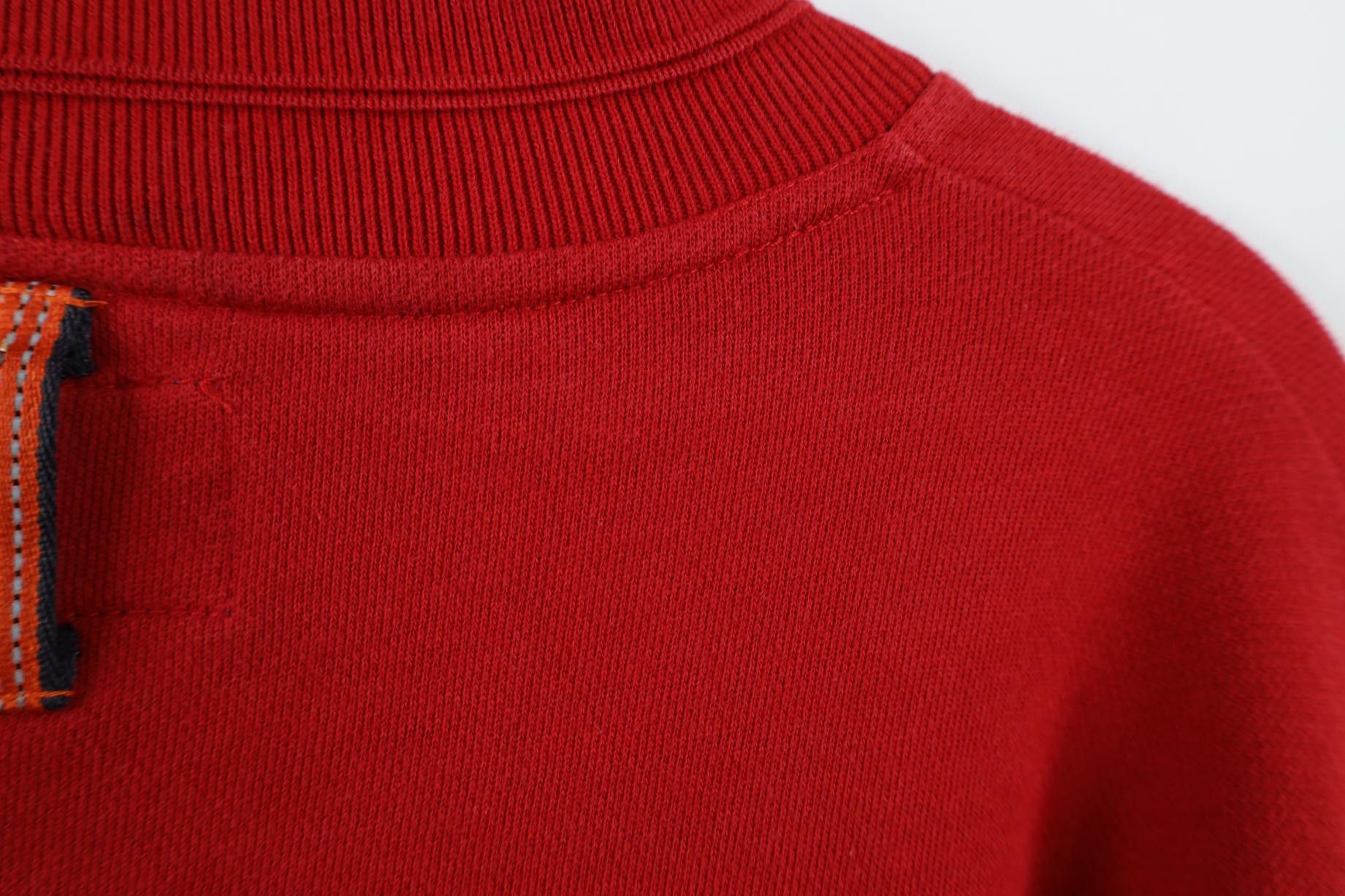 Nautica Vintage 90s Nautica Marine French Terry Sweatshirt Red Size US L / EU 52-54 / 3 - 10 Thumbnail