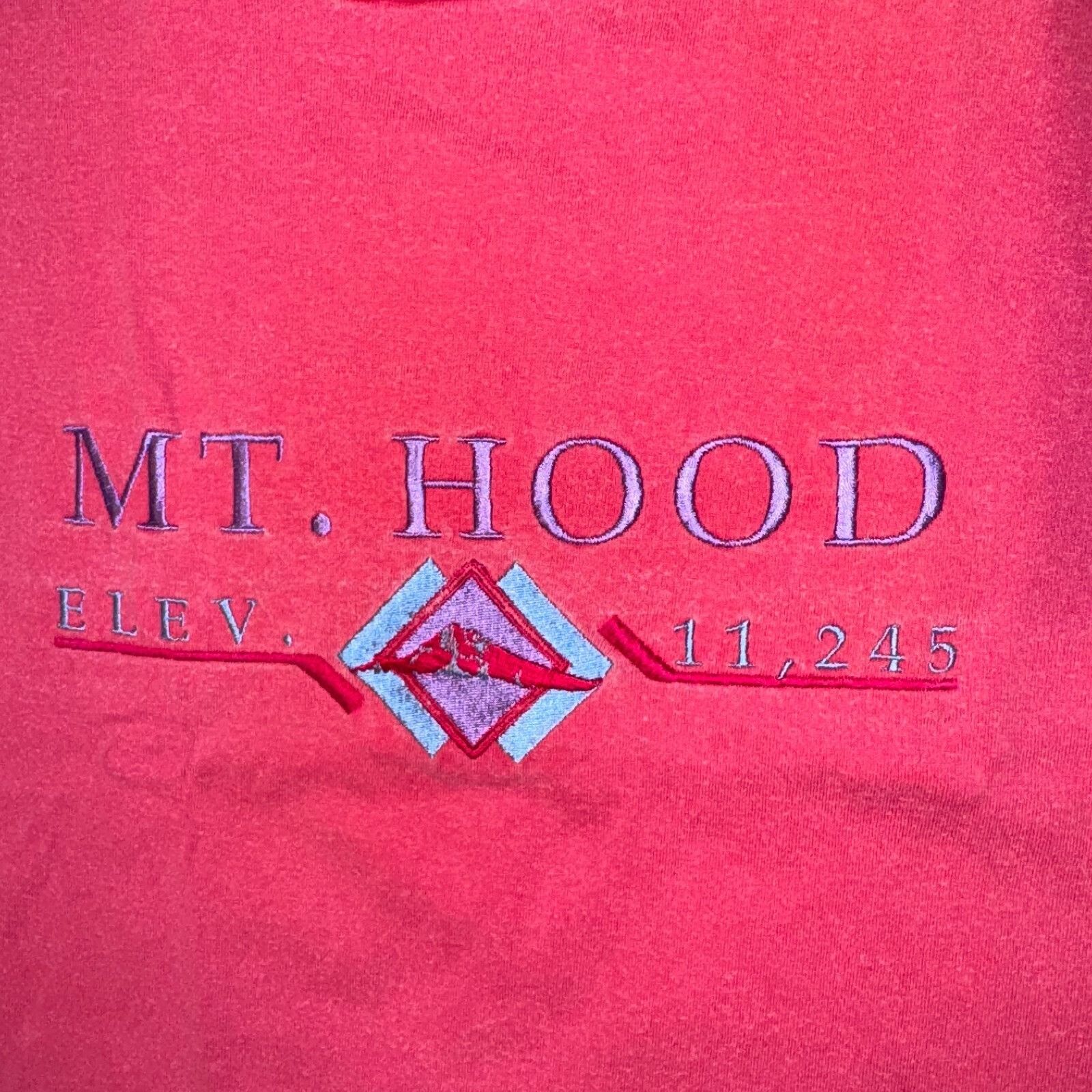 Other Vintage 90s Somers Mt. Hood Oregon Pink Single Stitch Tshirt Size US L / EU 52-54 / 3 - 2 Thumbnail