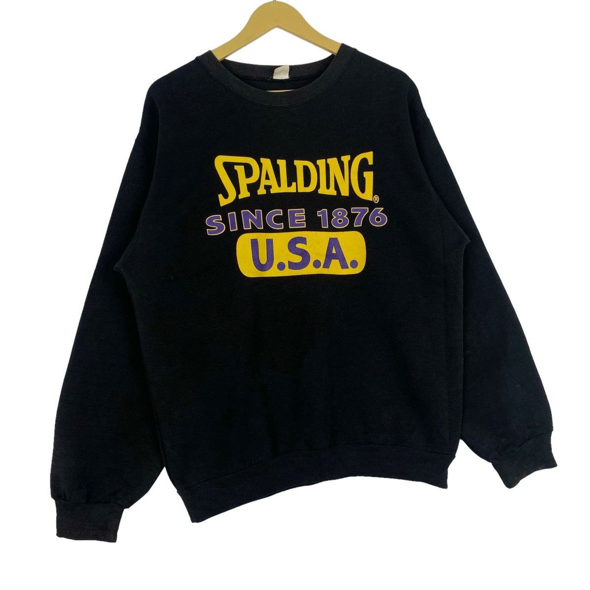 Spalding Spalding Sweatshirt Crewneck Pullover Jumper Size US L / EU 52-54 / 3 - 4 Thumbnail