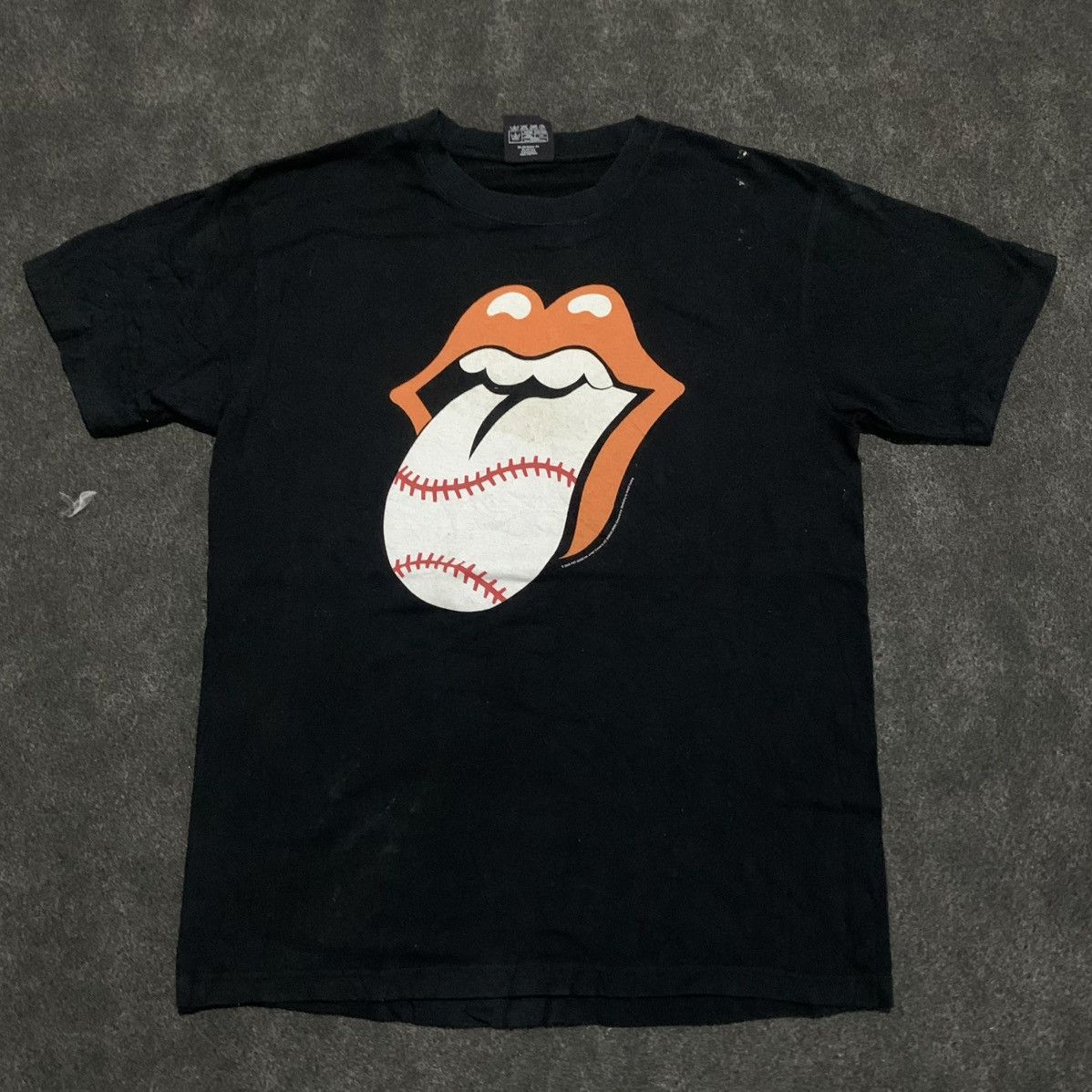 Band Tees THE ROLLING STONES "Baseball Tongue" Tokyo Dome Tour T-Shirt Size US L / EU 52-54 / 3 - 1 Thumbnail