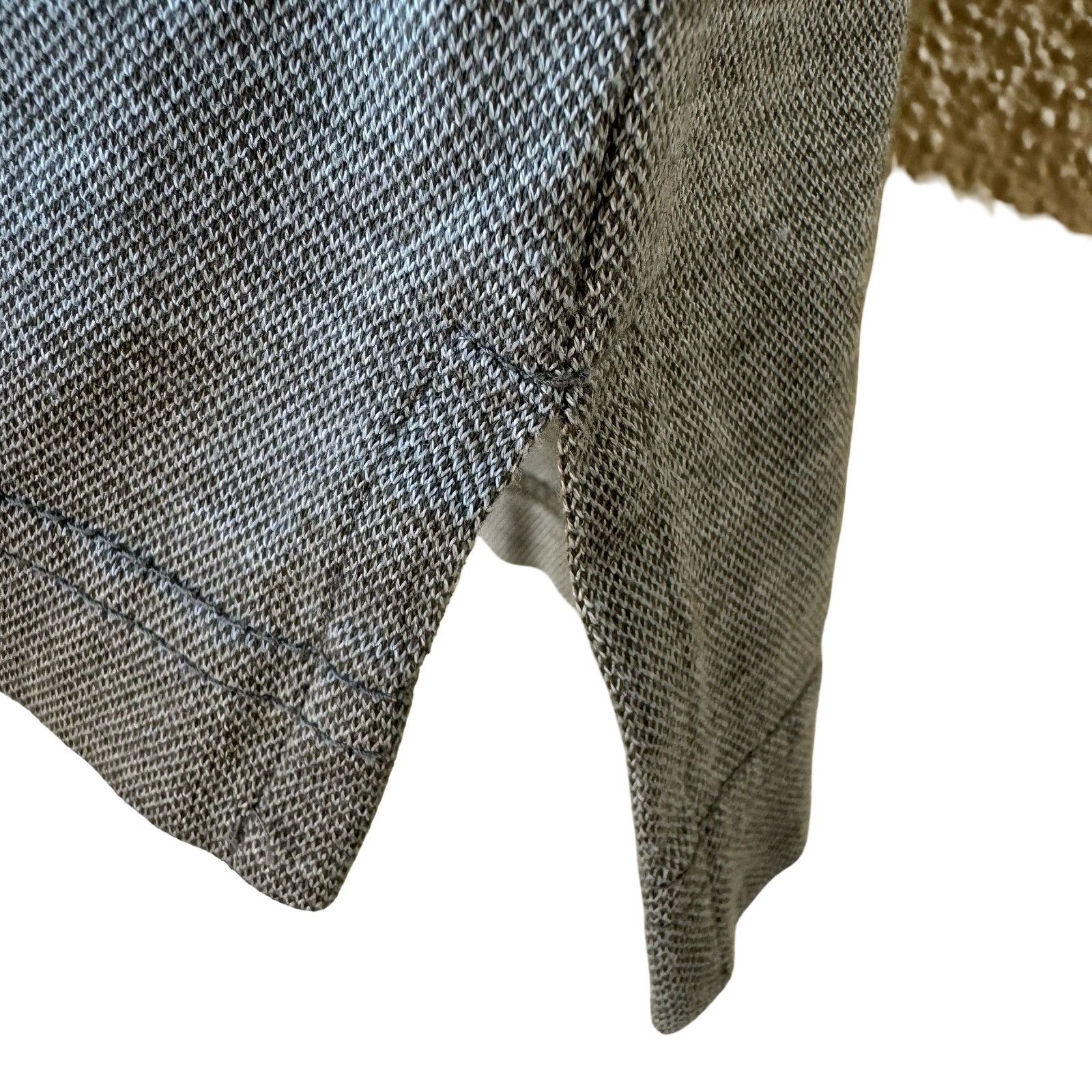 Izod IZOD Mens Double Mercerized Gray Polo Shirt Argyle Diamond P Size US M / EU 48-50 / 2 - 6 Thumbnail