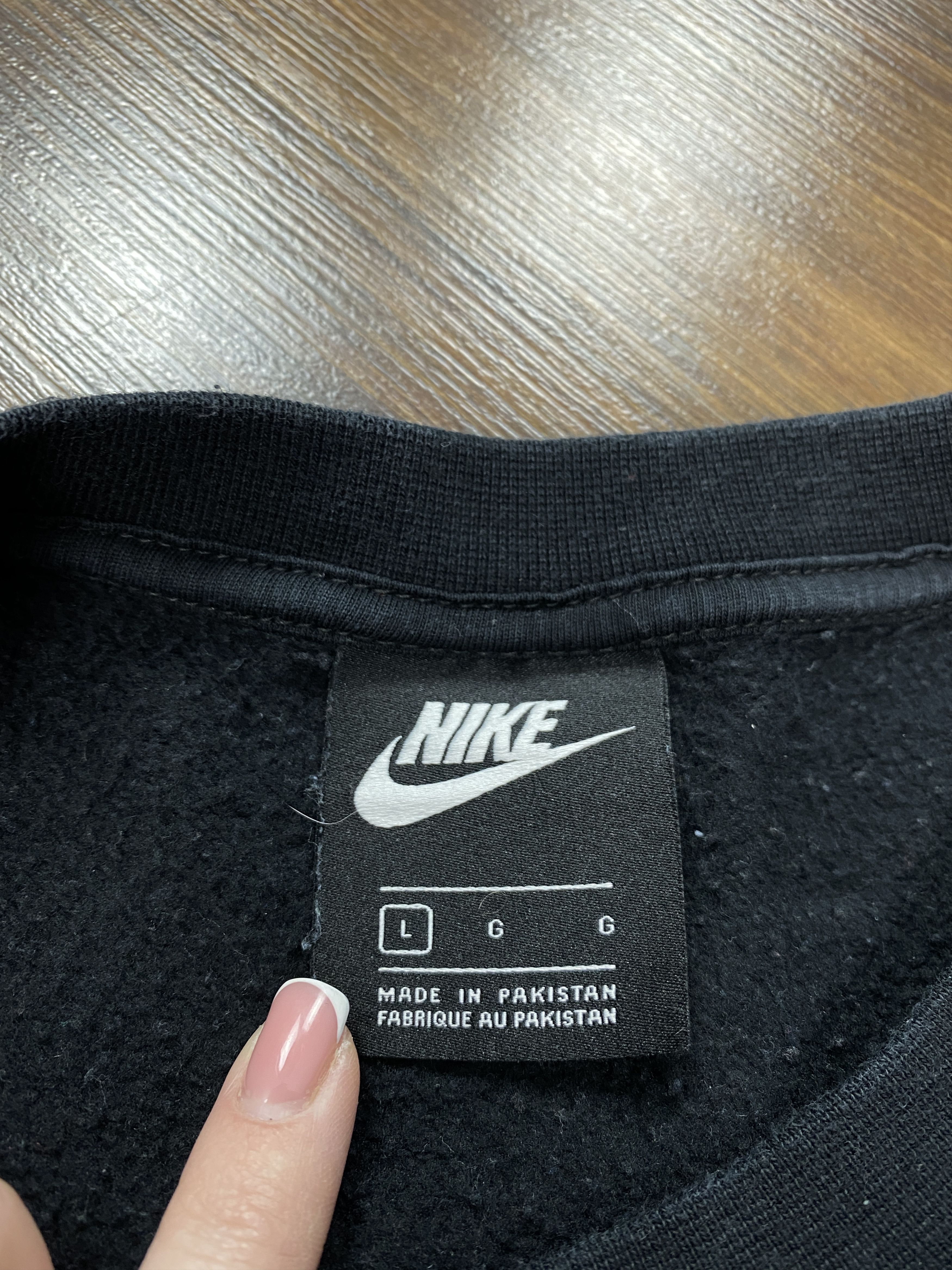 Nike Nike Mens Mini Swoosh Crew Neck Sweatshirt Size US L / EU 52-54 / 3 - 3 Thumbnail