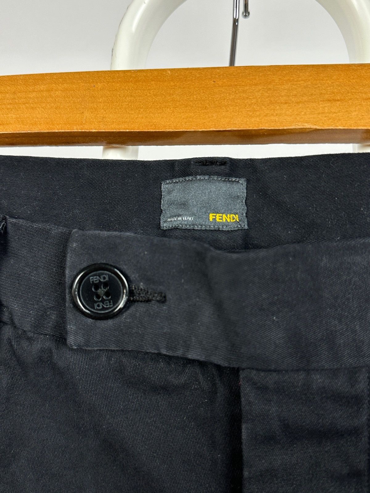 Fendi Fendi Black Trousers Pants Size US 34 / EU 50 - 15 Thumbnail