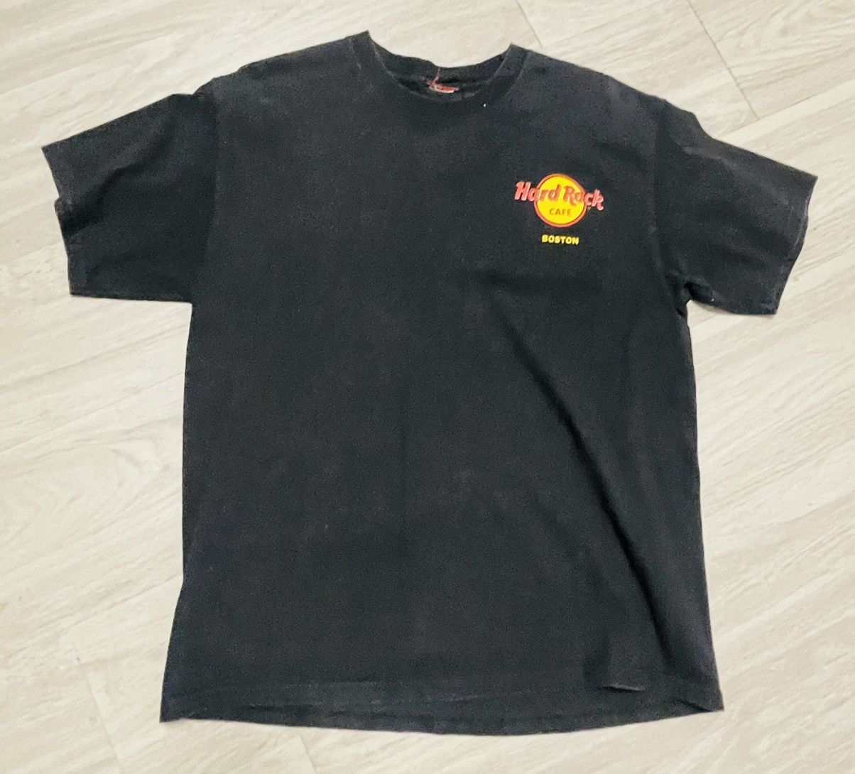 Hard Rock Cafe × Vintage Vintage HardRock Cafe Boston Motorcycle Shirt Size US M / EU 48-50 / 2 - 5 Thumbnail