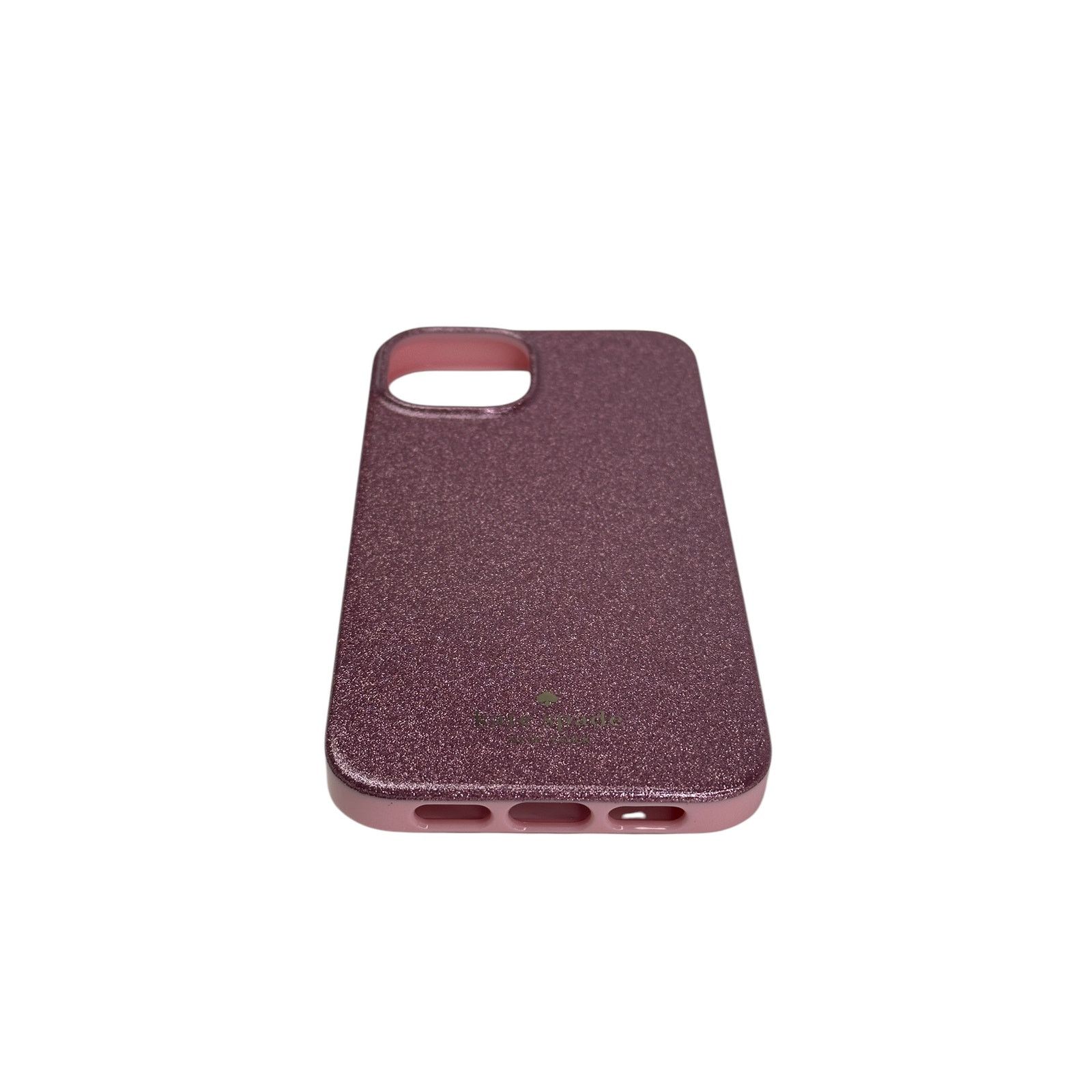 Kate Spade Kate spade Glitter iPhone 14 PRO Case in Mitten Pink Size ONE SIZE - 7 Thumbnail